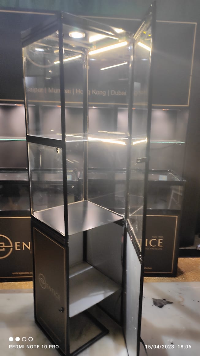 Jewelry Display Slim Tower Easy Fold