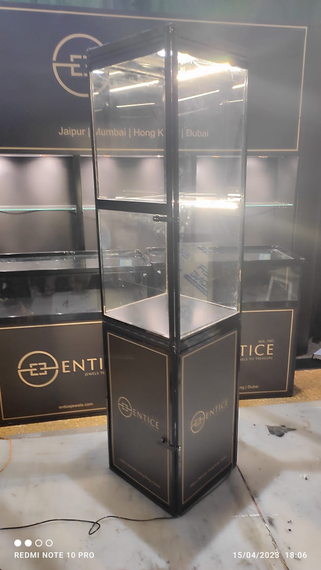 Jewelry Display Slim Tower Easy Fold