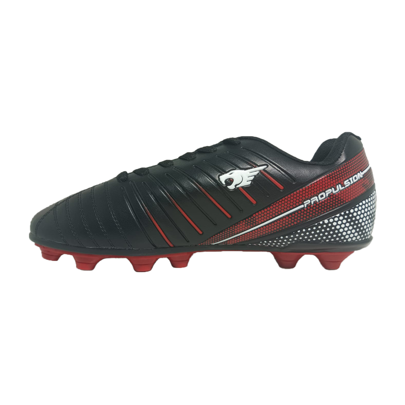Black Red Soccer Cleats