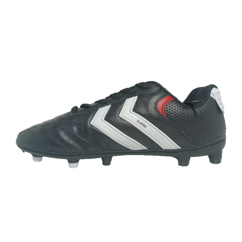 Classic Black Soccer Cleat
