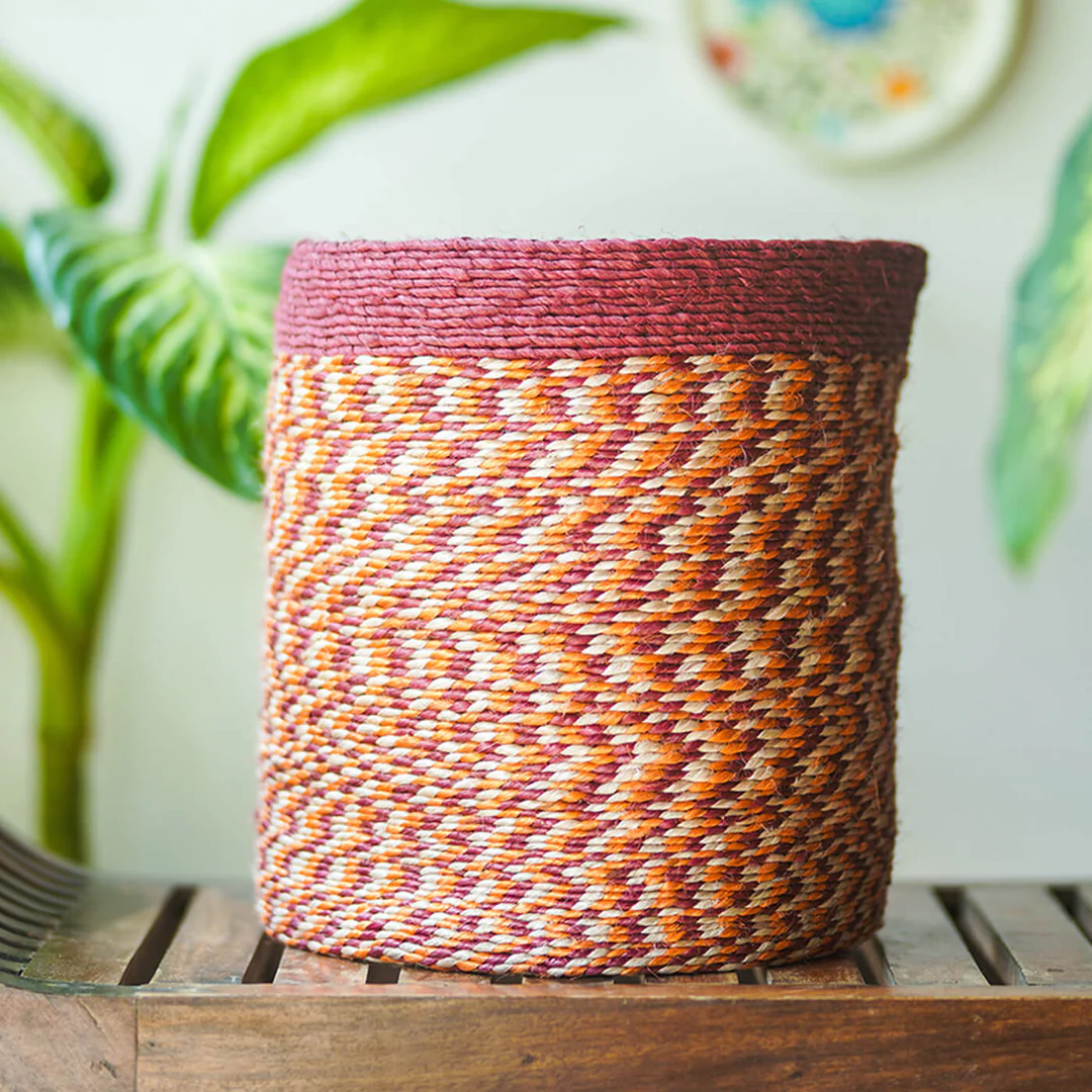 Jute Dustbin