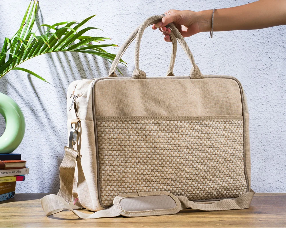 Jute Laptop Bags