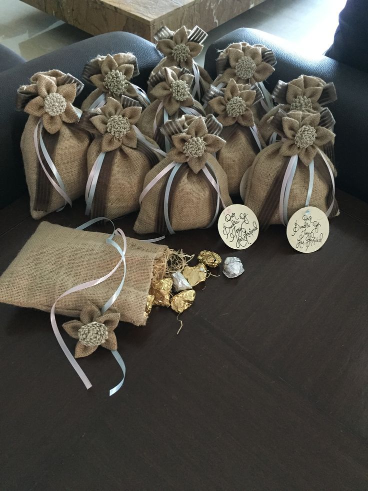 Jute Gift Bags
