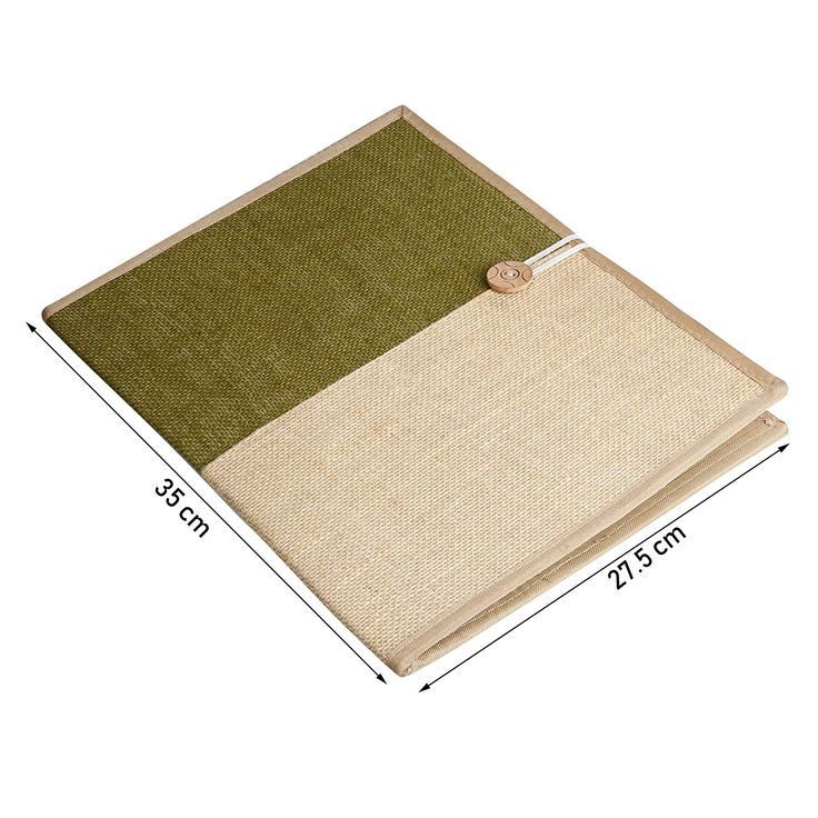 Jute File Folder