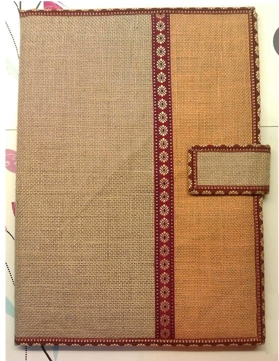 Jute File Folder