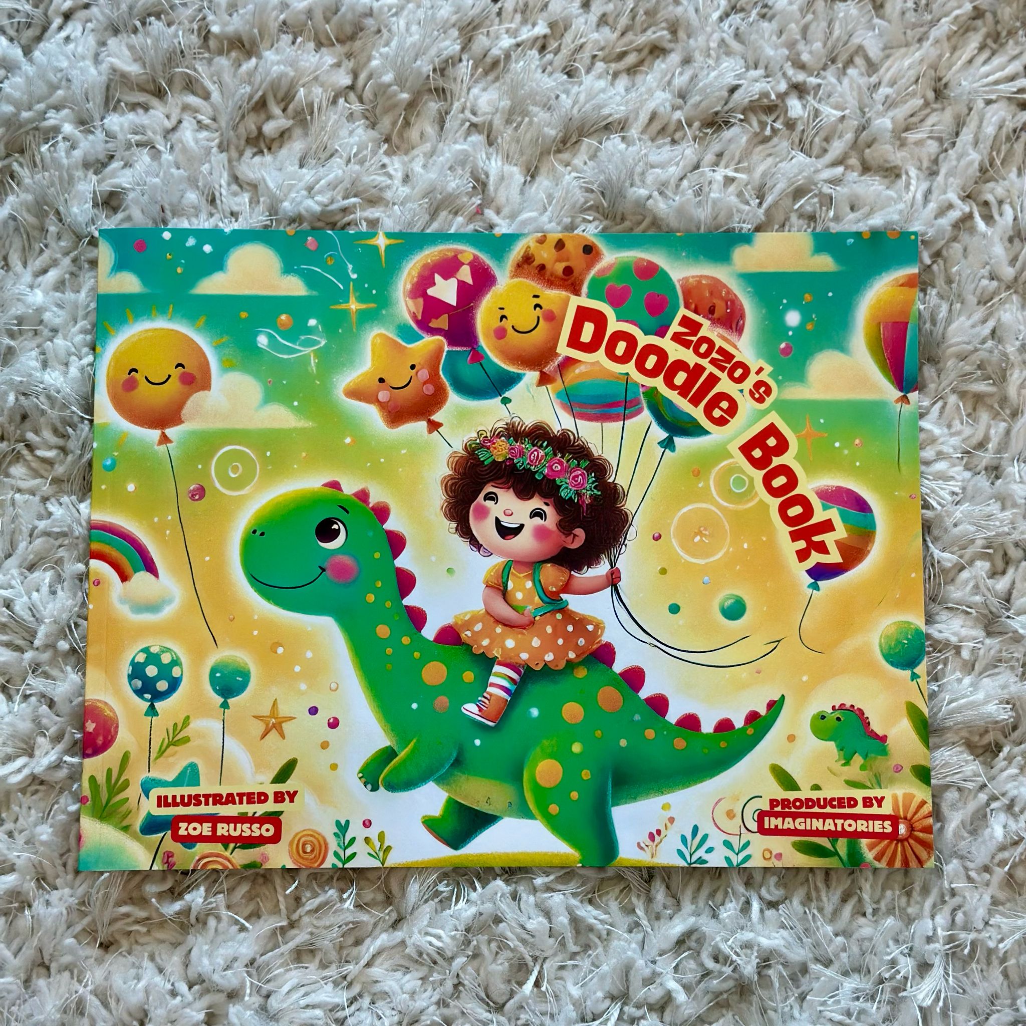 Custom Kids Art Book from Drawings