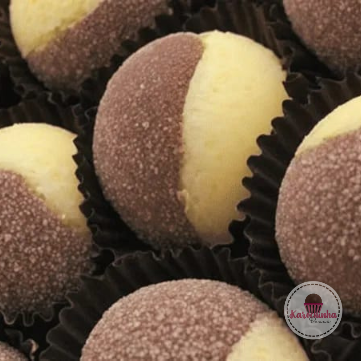 Cento de Brigadeiro Casadinho – O Equilíbrio Perfeito Entre Chocolate e Ninho!
