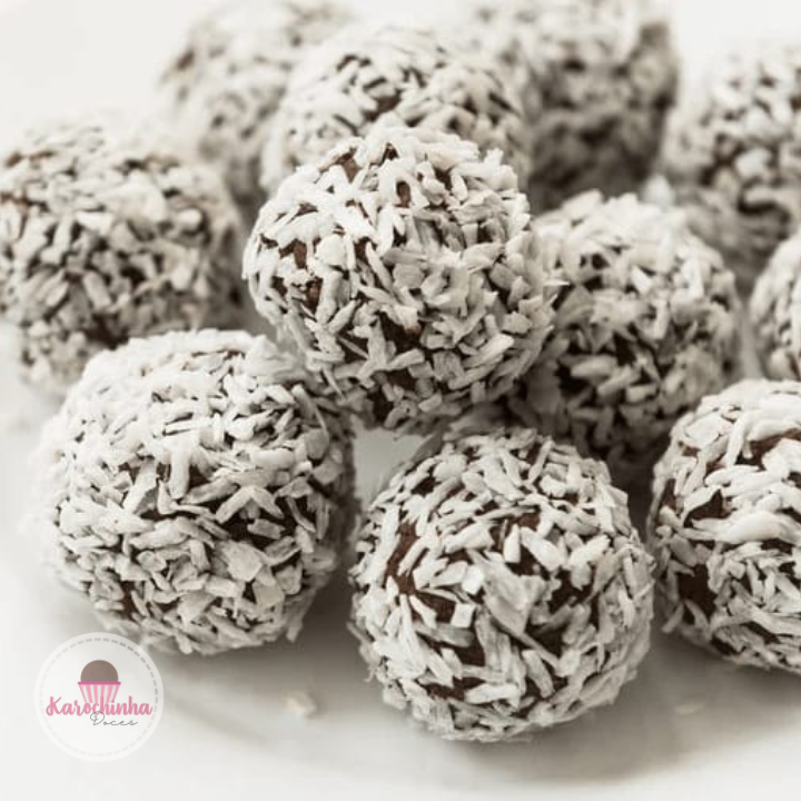 Cento de Brigadeiro Prestígio – O Coração Cremoso de Coco Envolto em Chocolate!