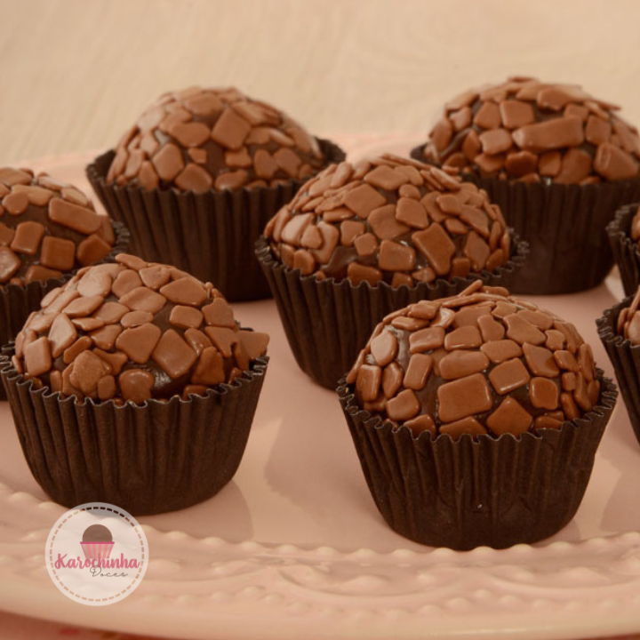 Cento de Brigadeiro Amargo – Intensidade e Sofisticação em Cada Mordida!