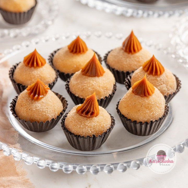 Cento de Brigadeiro de Churros – A Delícia do Churro em Forma de Docinho!