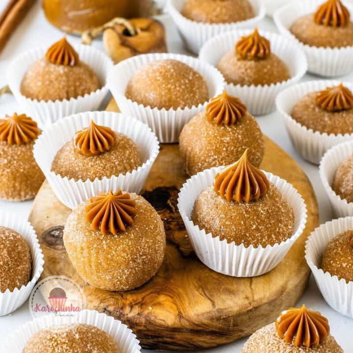 Cento de Brigadeiro de Churros – A Delícia do Churro em Forma de Docinho!