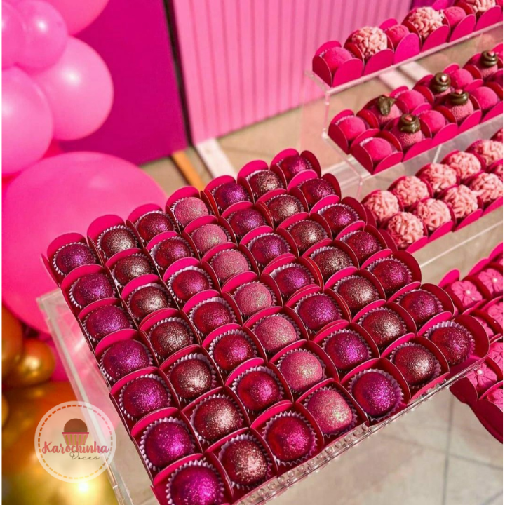 Cento de Brigadeiro com Glitter – Brilhe em Cada Mordida!