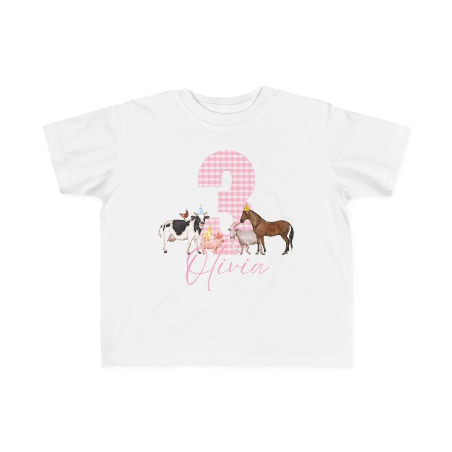 Farm Theme Birthday Shirts ANY AGE Mommy and Me Shirts