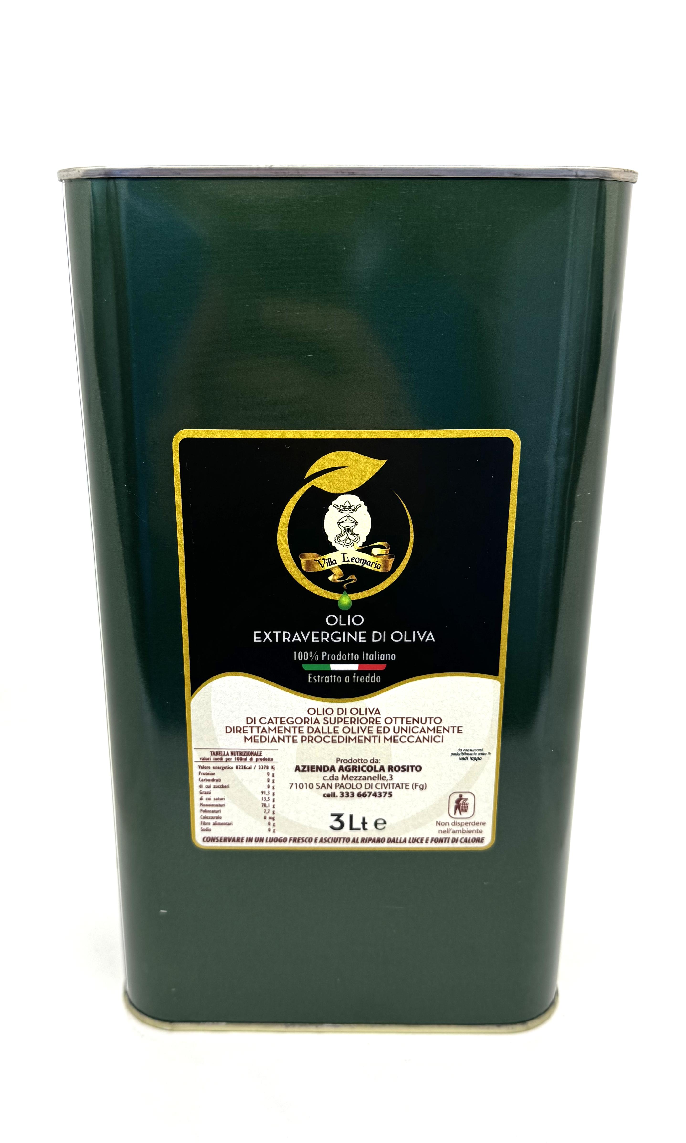 Olio Extravergine - Lattina 3L