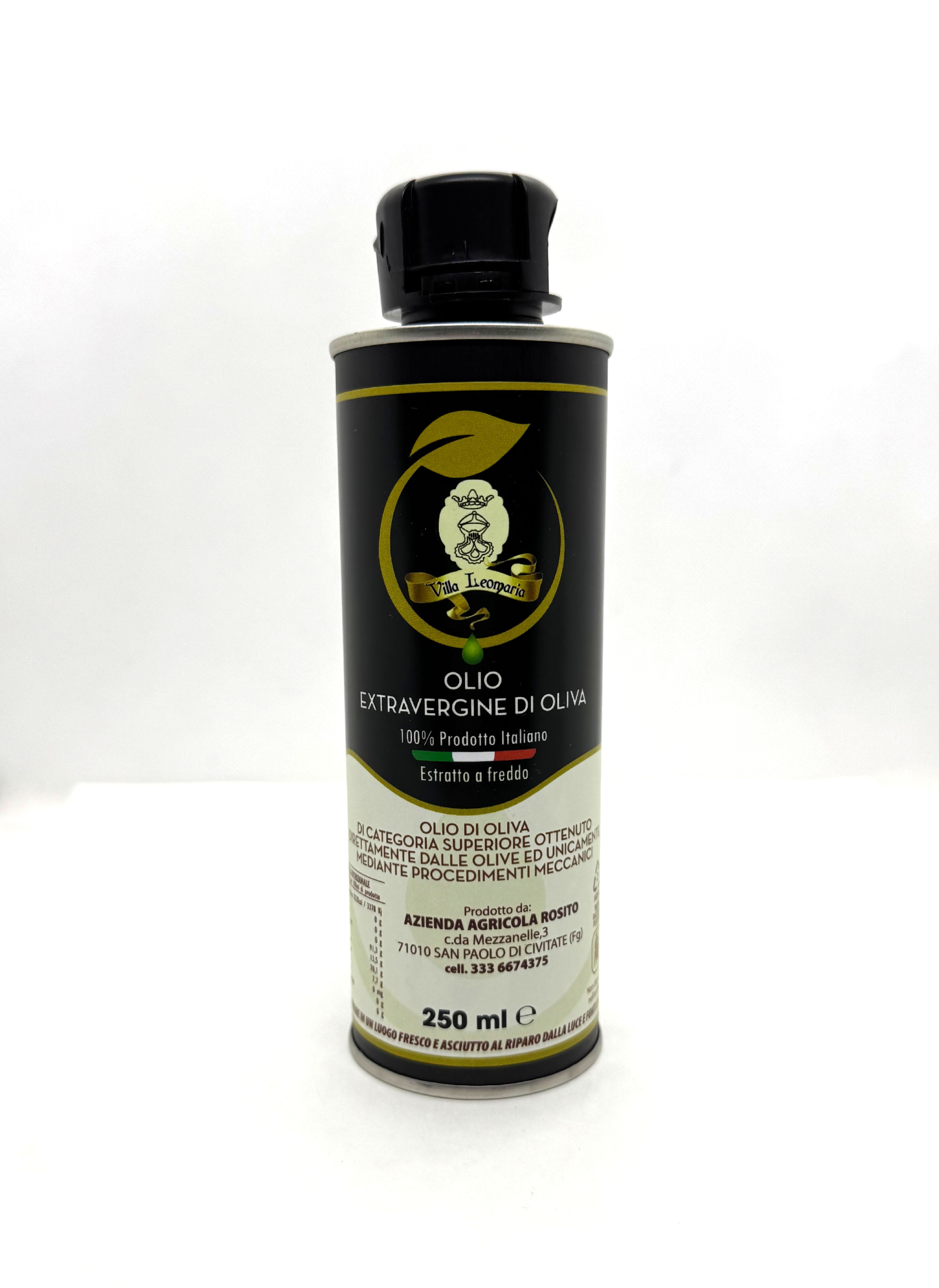 Olio Extravergine - Lattina 250ML
