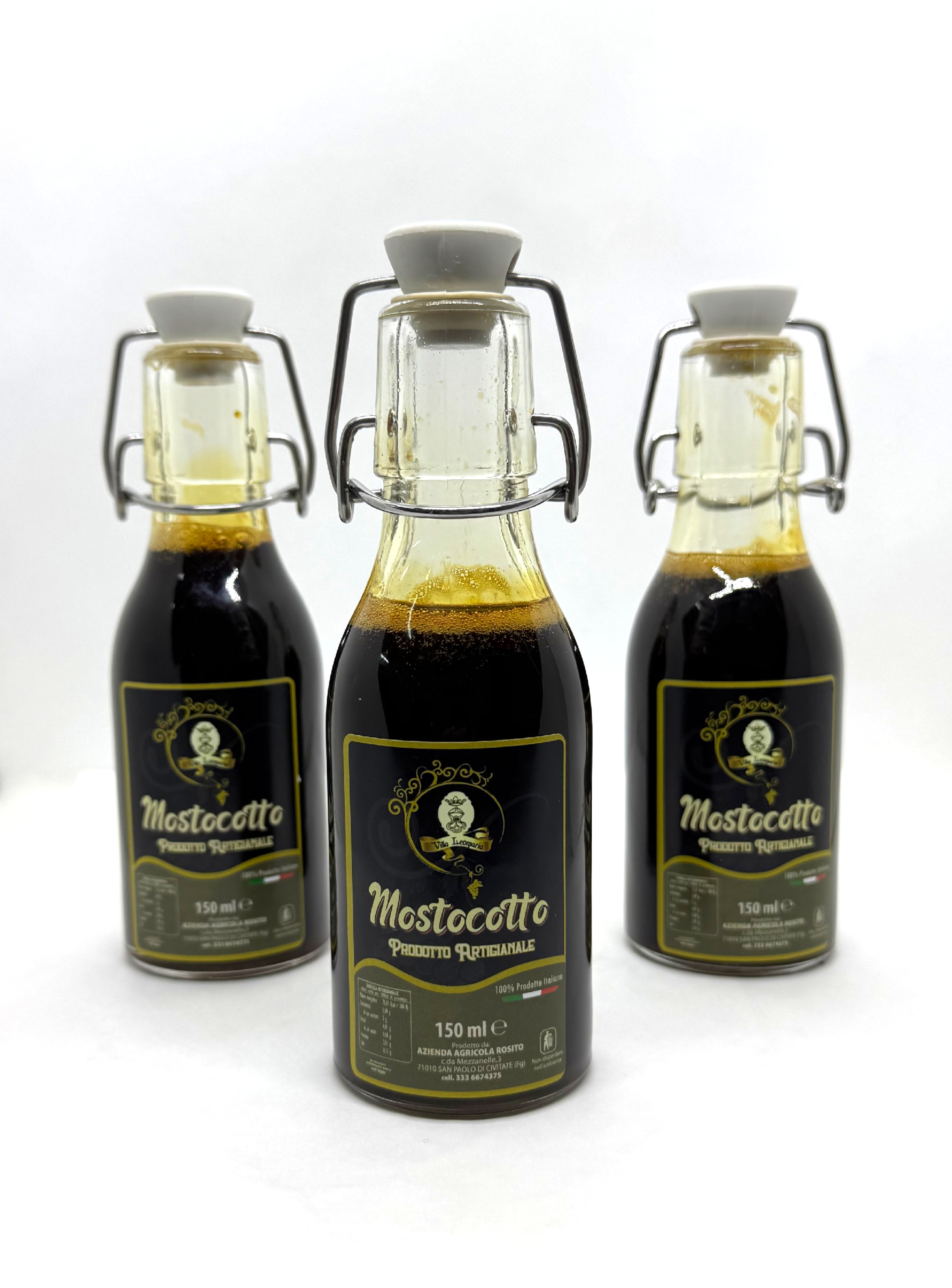 Mosto Cotto - 3 Bottiglie da 150ML