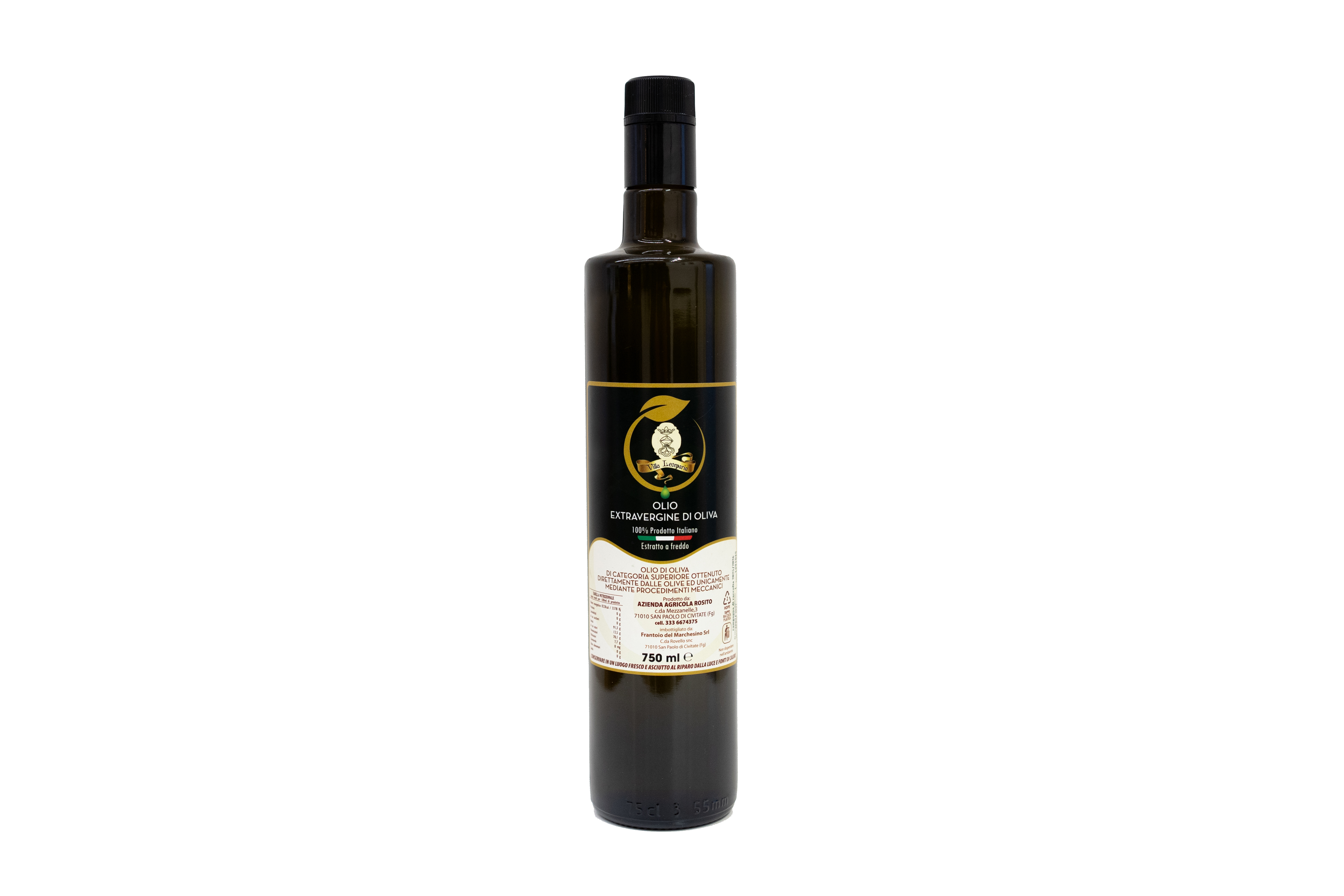 Olio Extravergine - Bottiglia 750ML