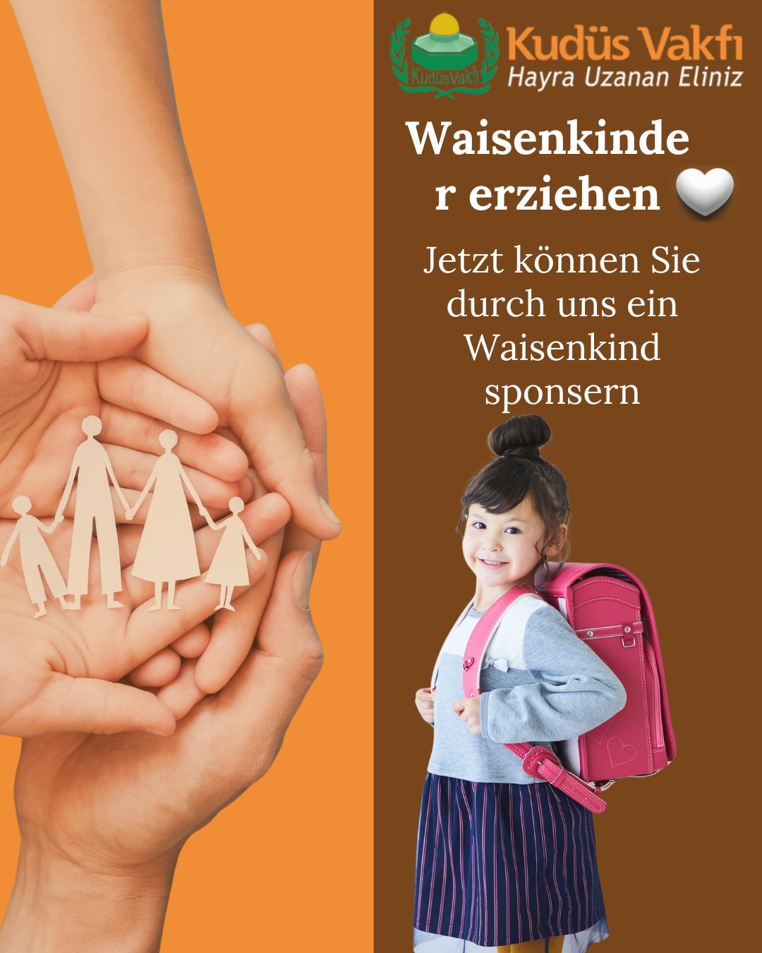 Pflege ein Waisenkind