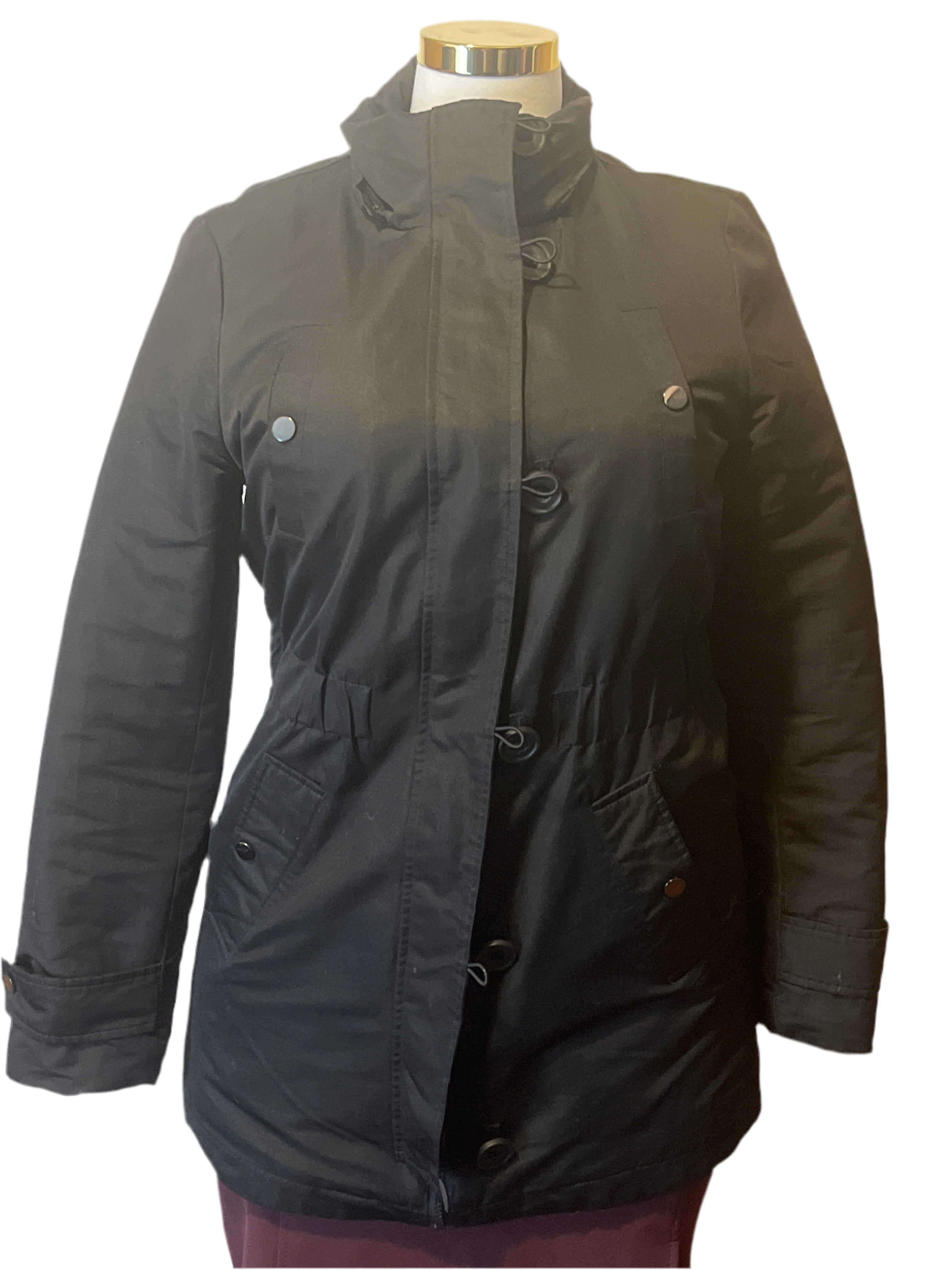 Hali Tech Black Coat with Lining(Size S)
