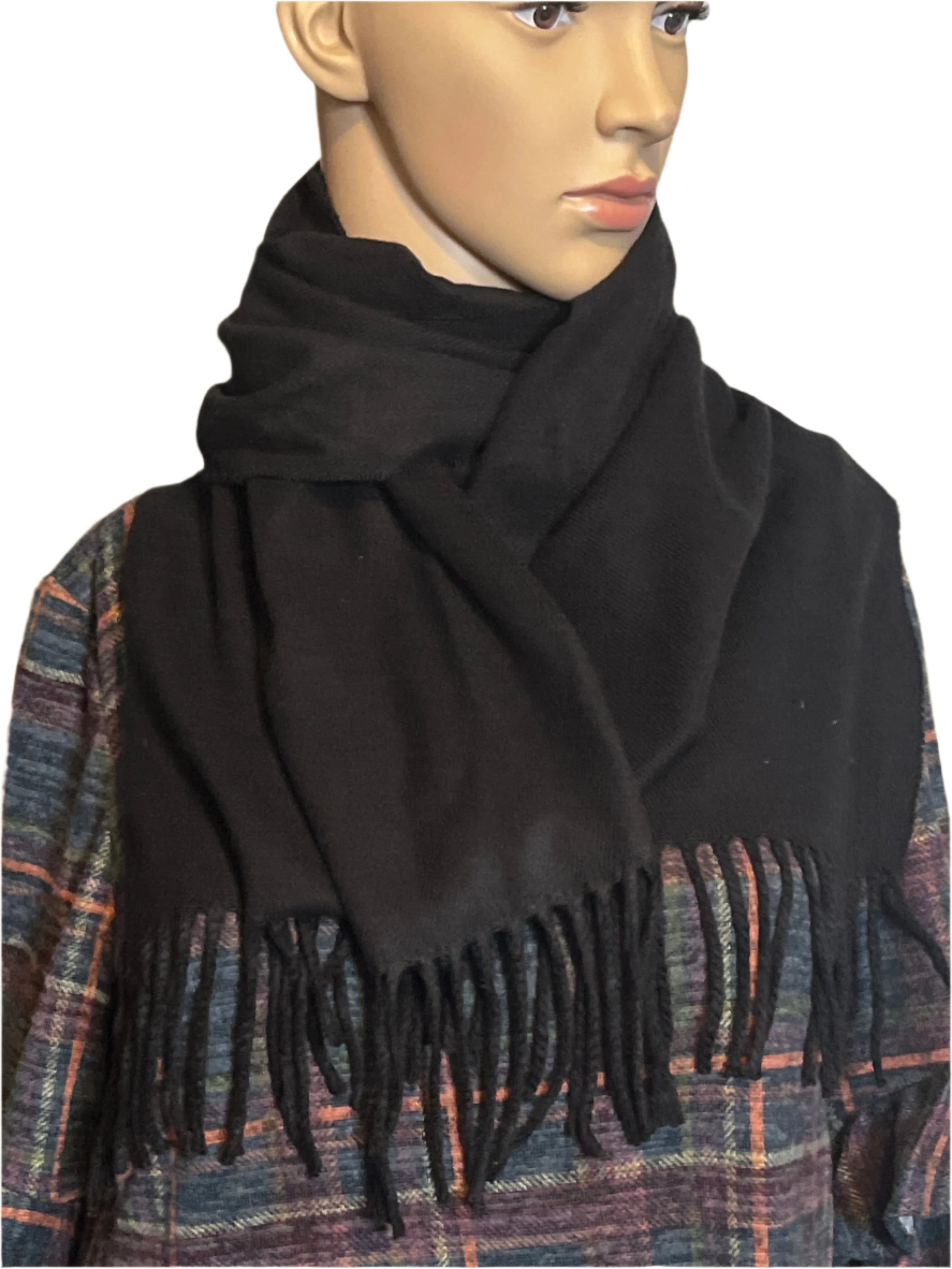 Warm and Confy- Black scarf