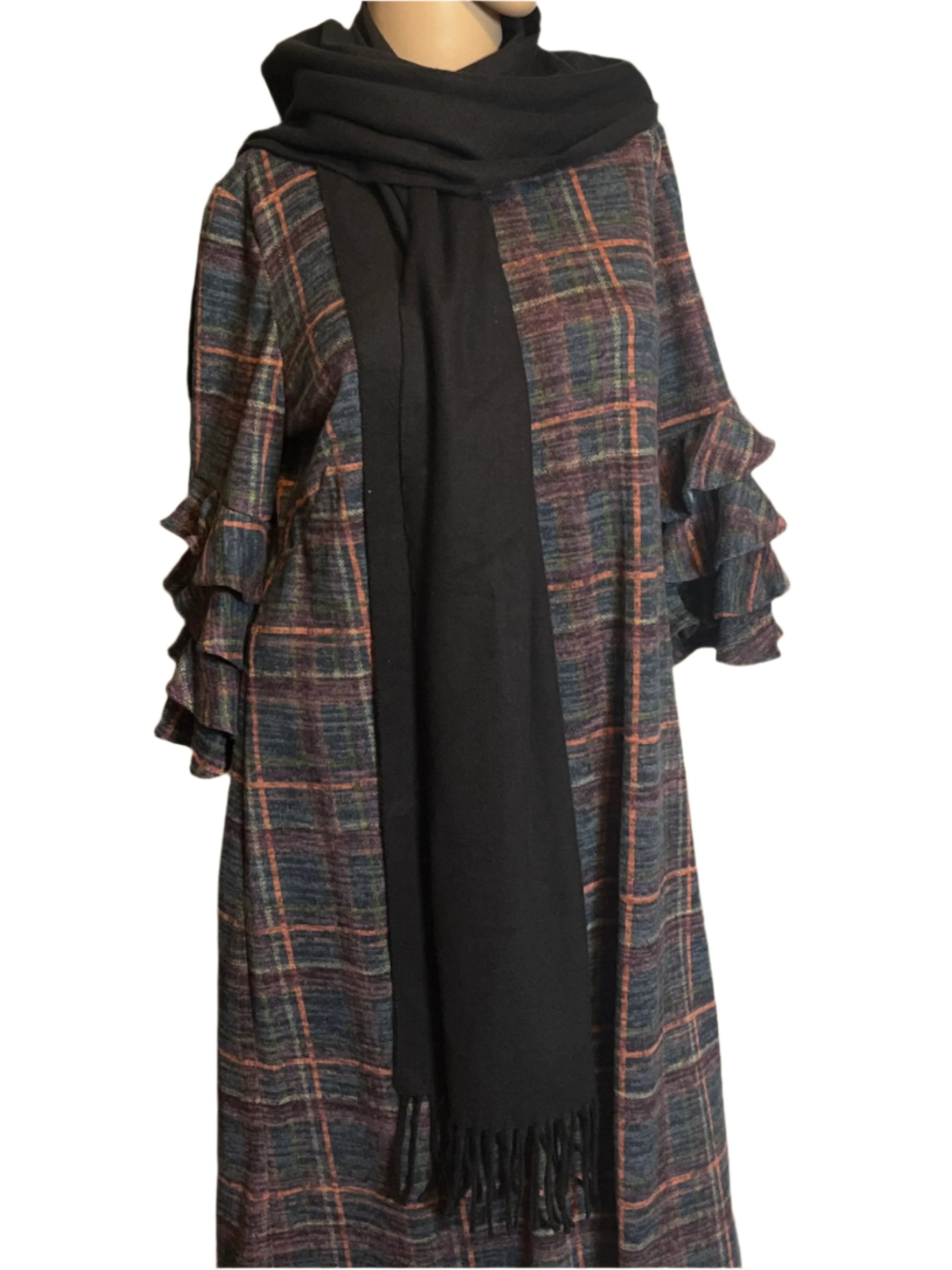 Warm and Confy- Black scarf