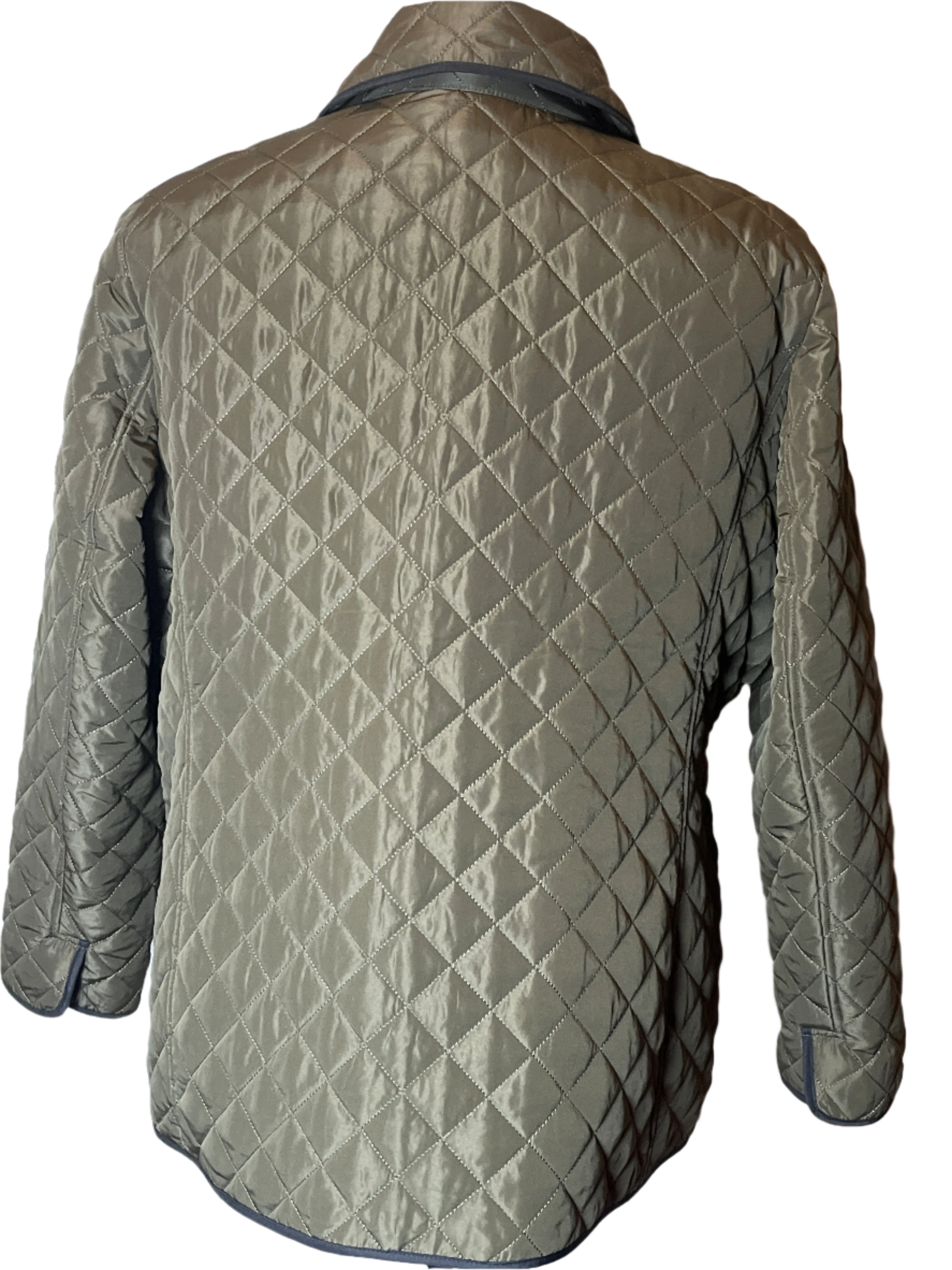 Jones New York-Light weight buttoned Hunter Green XL Jones New York coat