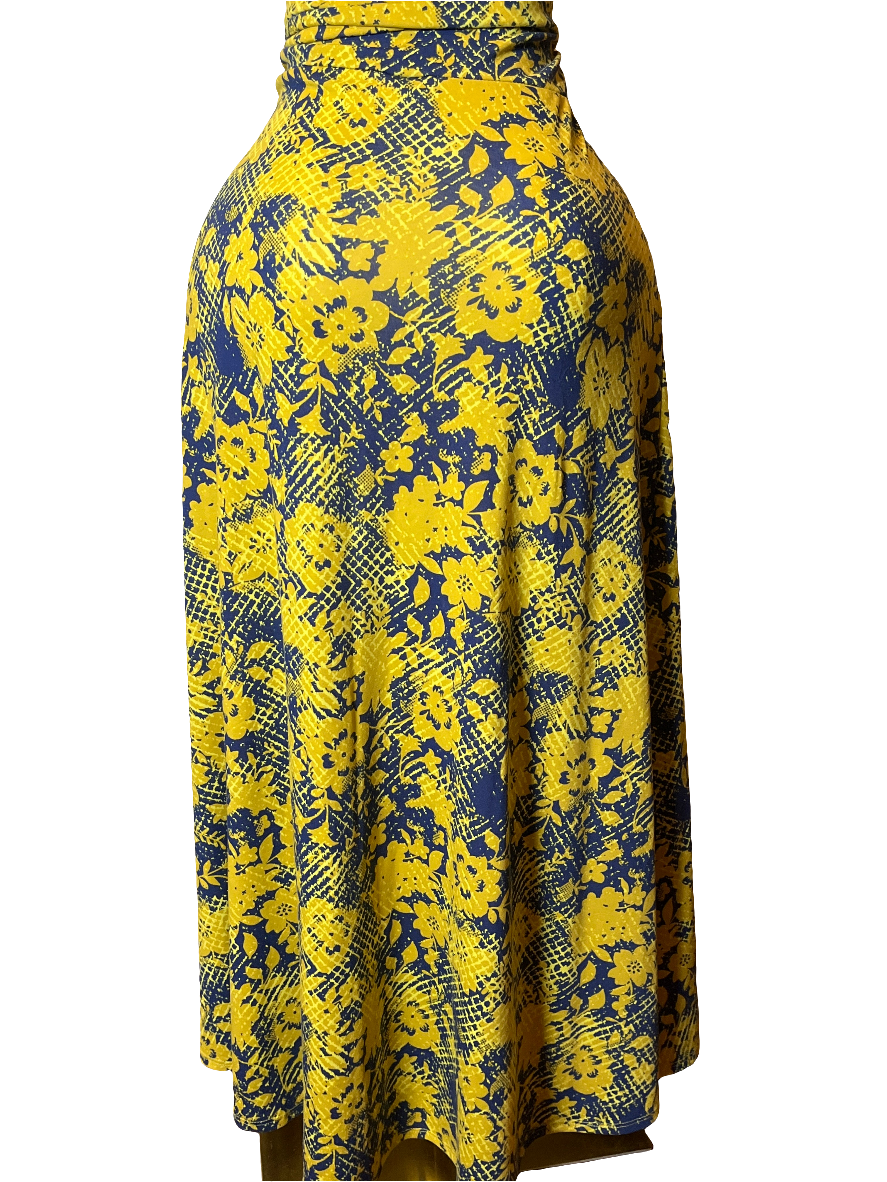 Lula Roe-Floral Maxi Skirt