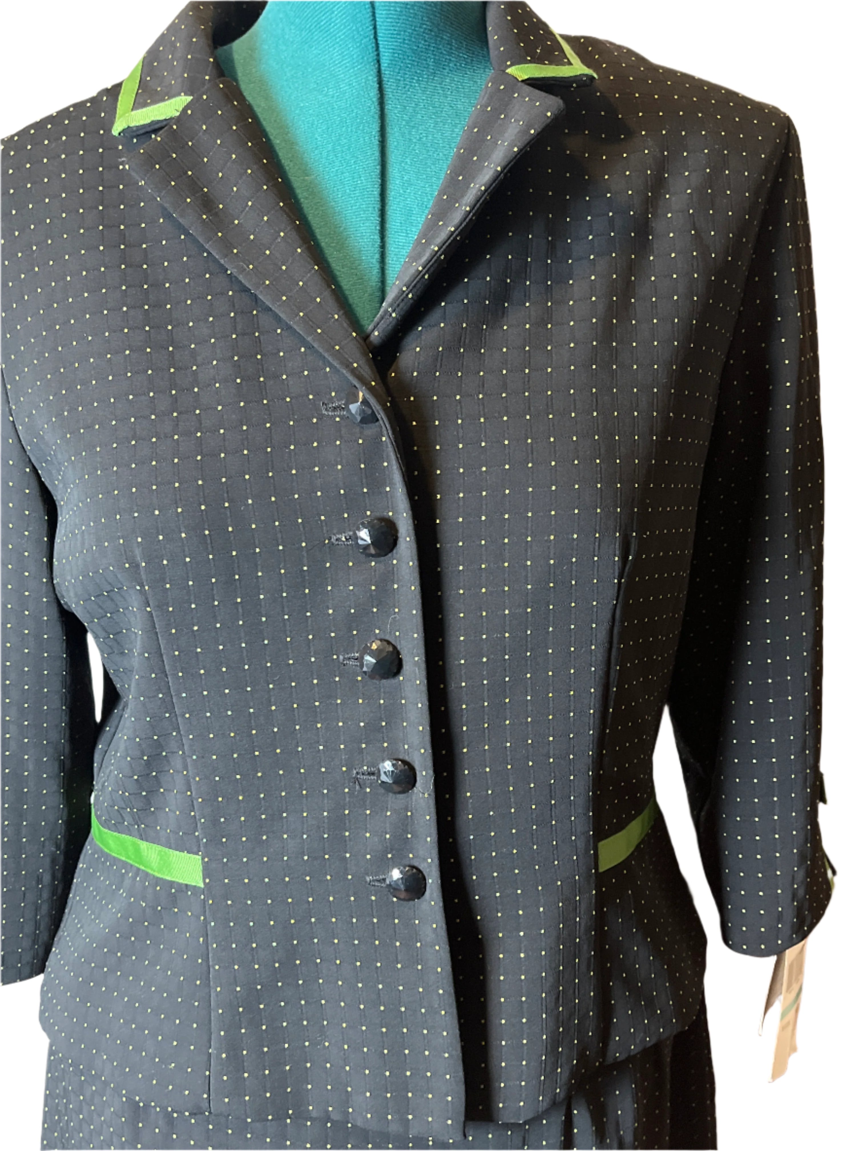 Jessica Howard-Women's Pinstripe Suit (size 16)