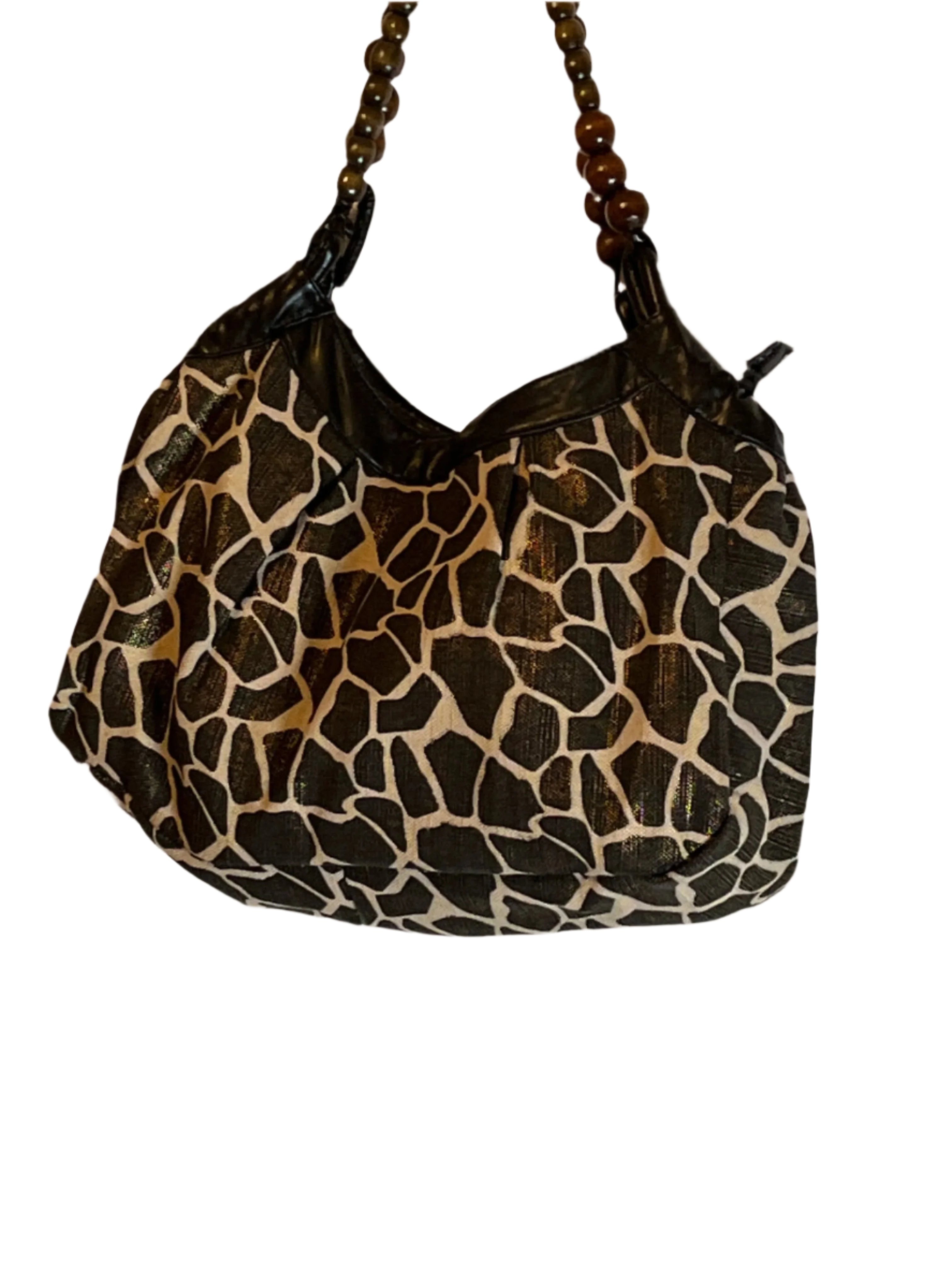 AMC Accessiry-Giraffe Print Handbag