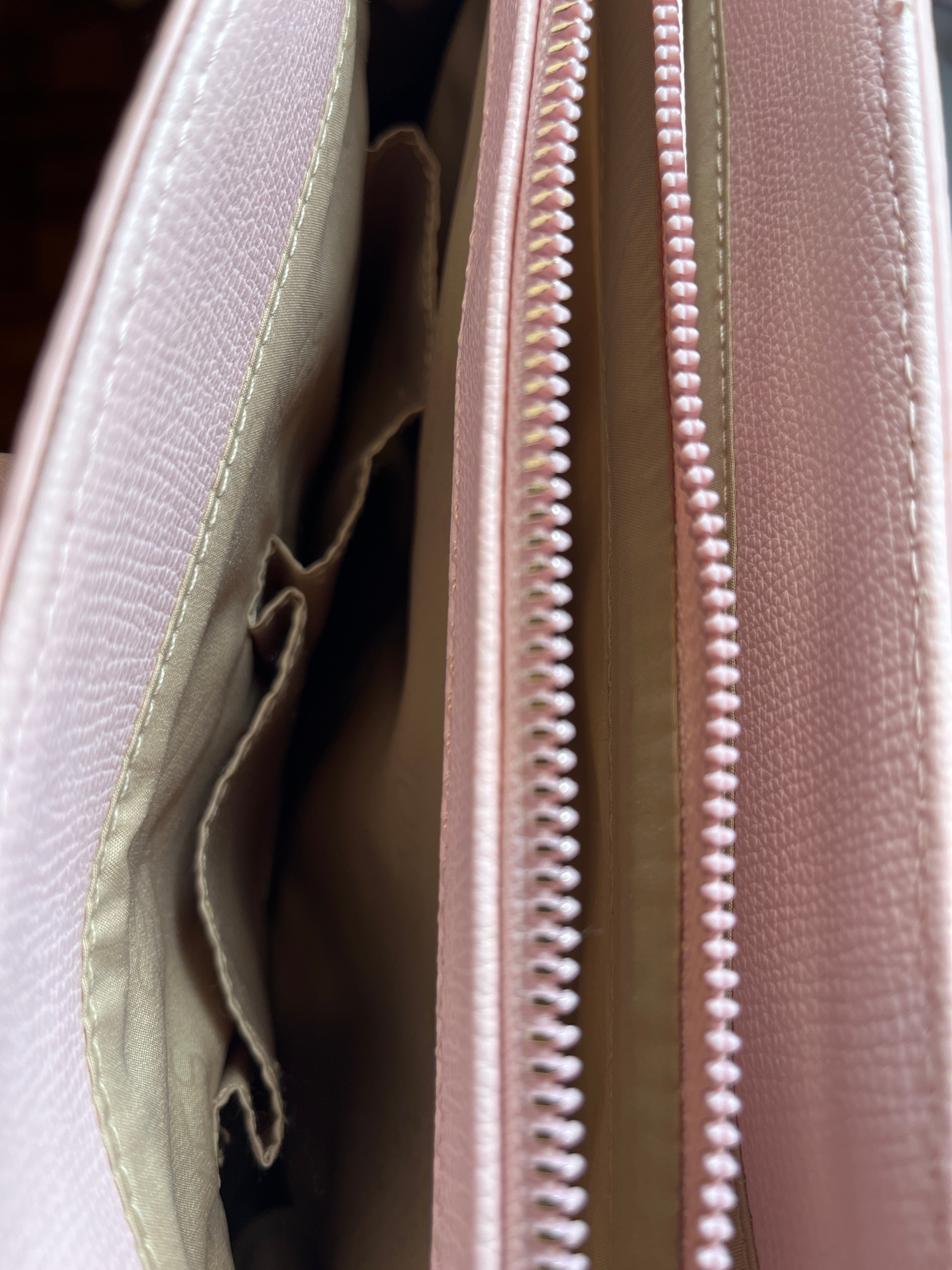 Jones New York-Pink and Brown Handbag