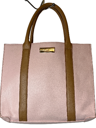 Jones New York-Pink and Brown Handbag