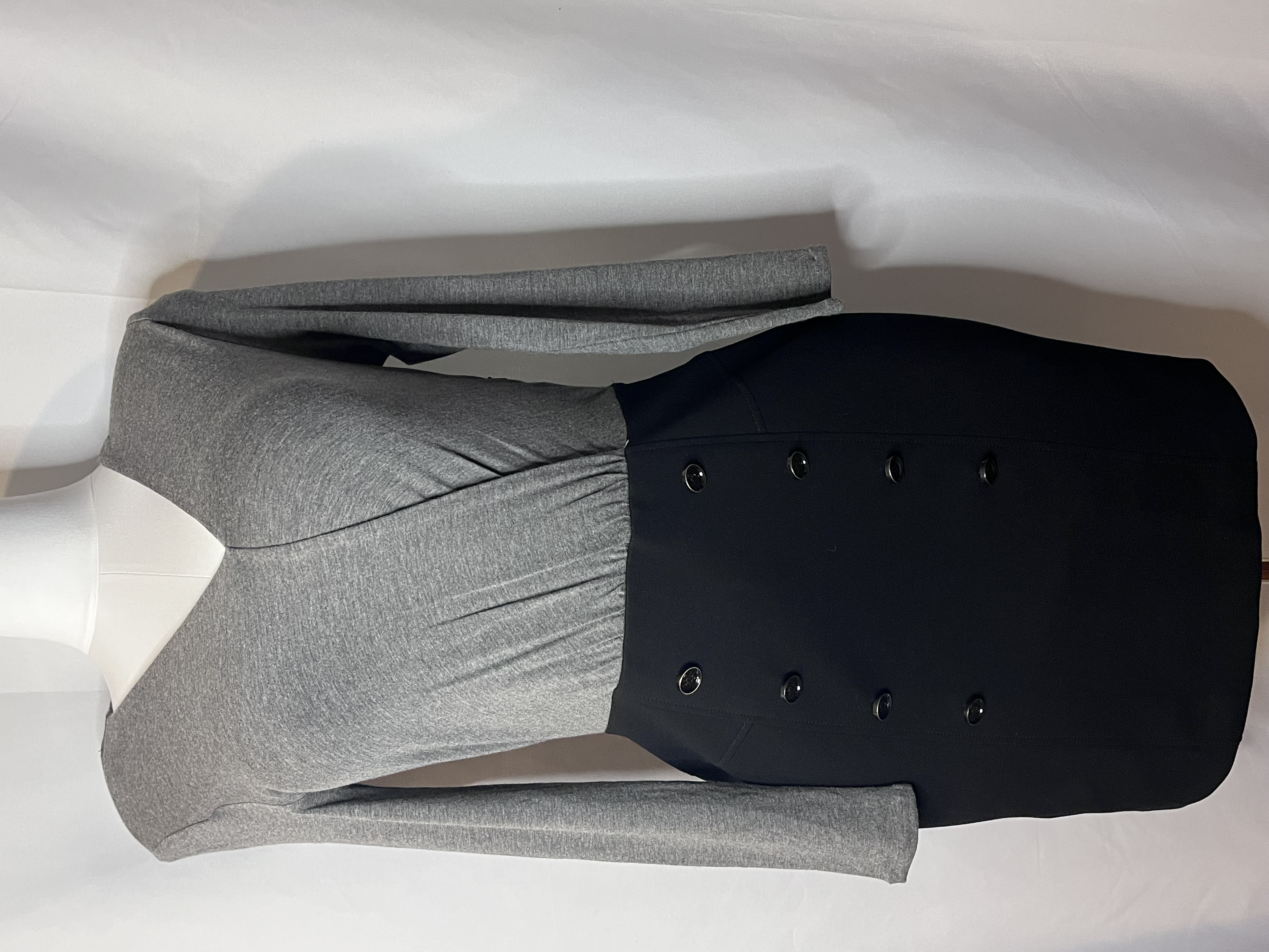 Bailey/44 Elegant Black and Gray Dress ( size Medium)