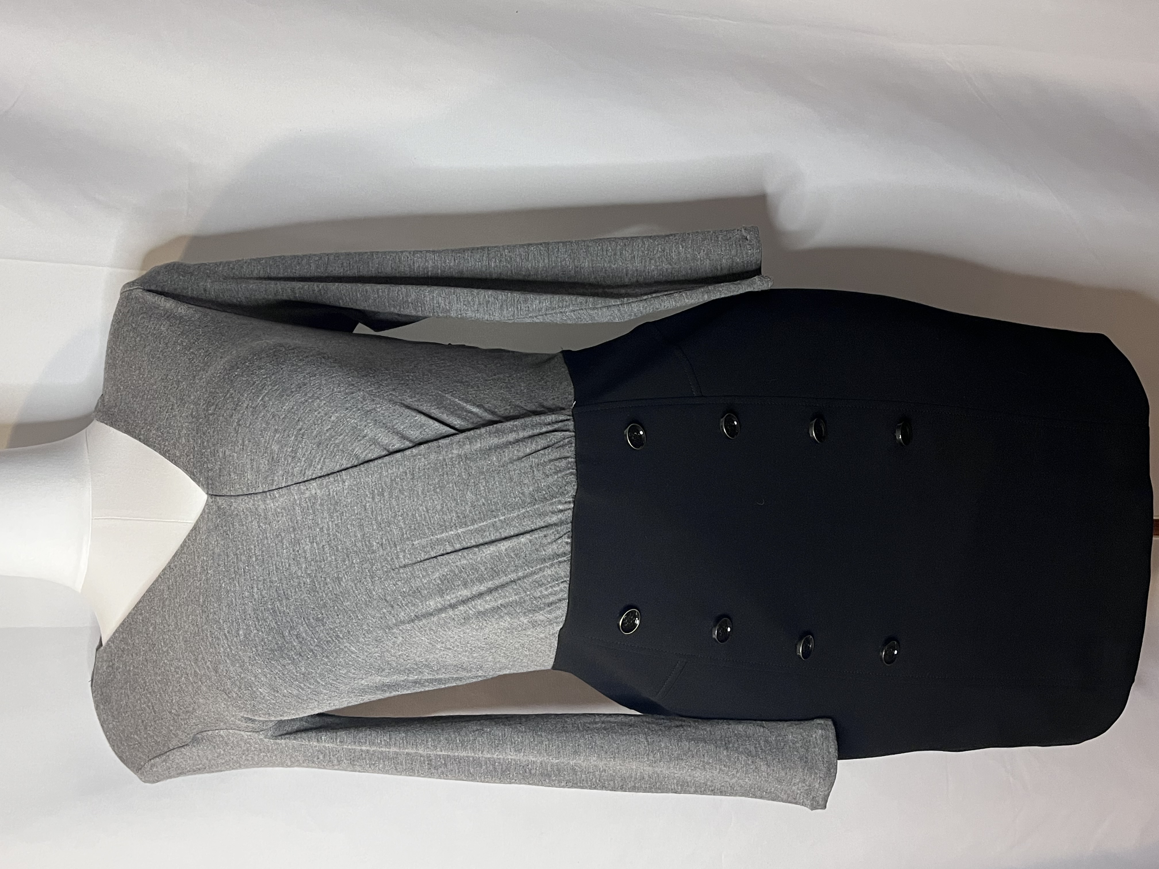 Bailey/44 Elegant Black and Gray Dress ( size Medium)