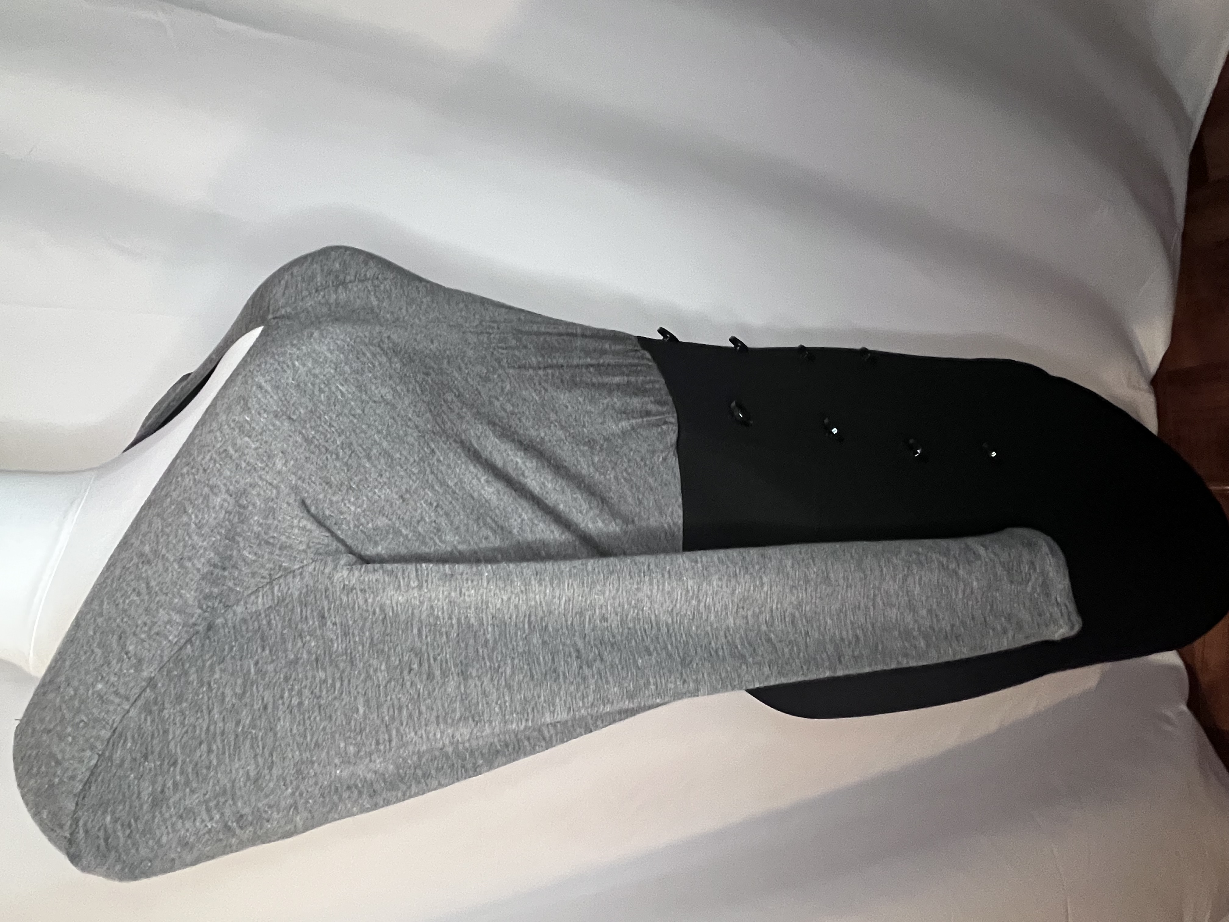 Bailey/44 Elegant Black and Gray Dress ( size Medium)