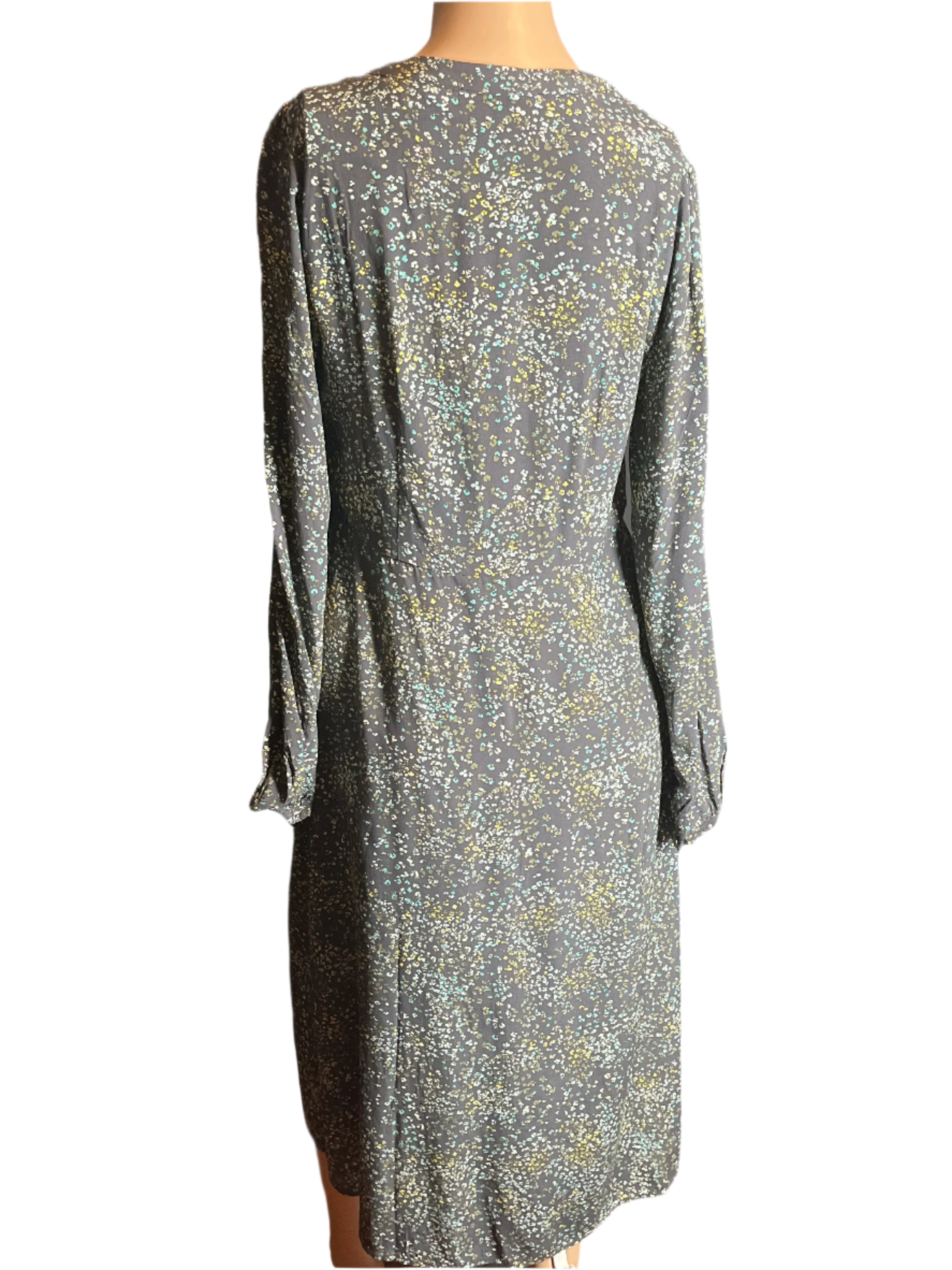 Loft-Floral Long Sleeve Dress (size 4)