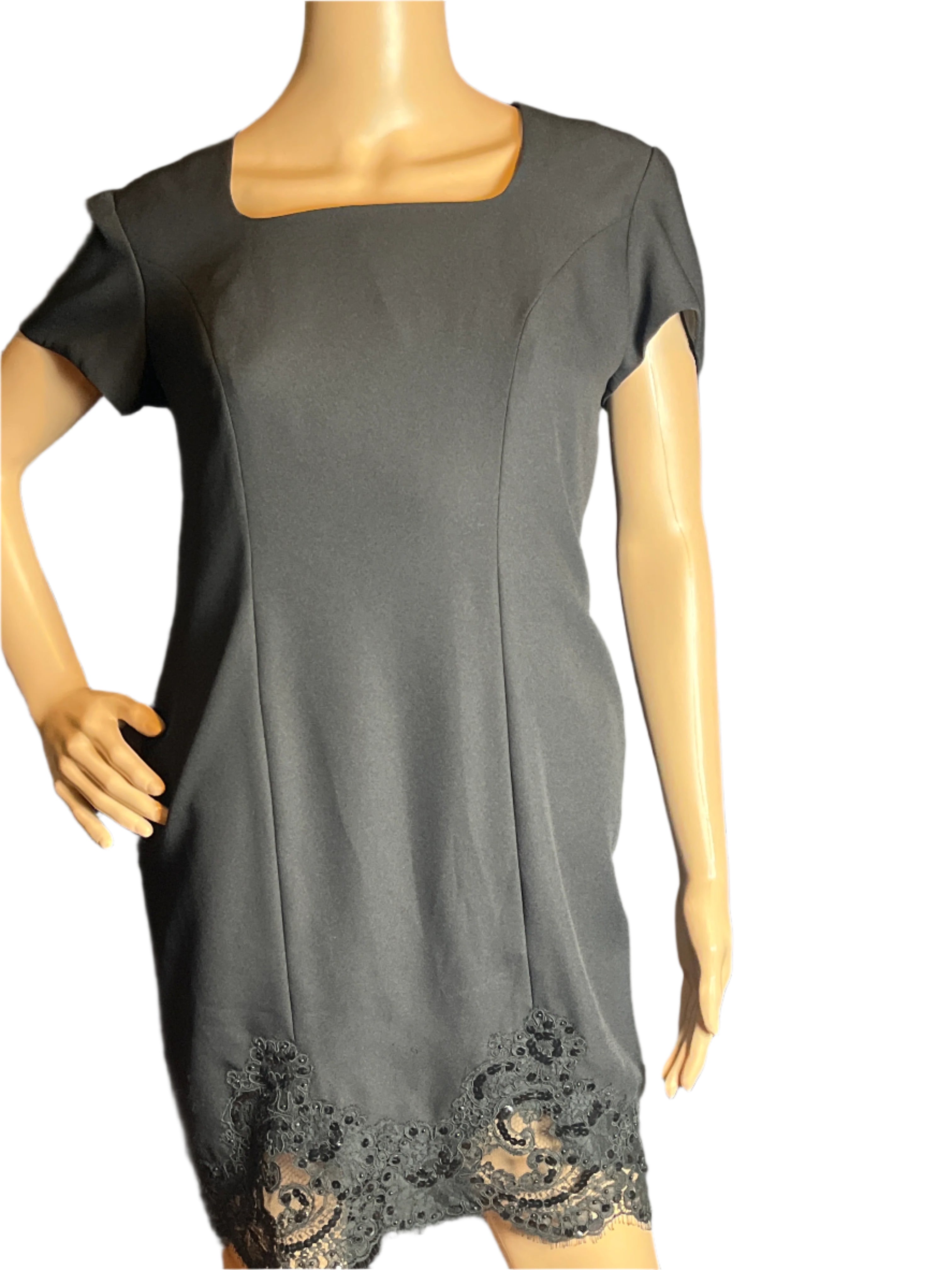 -Elegant Black Dress (size 8)