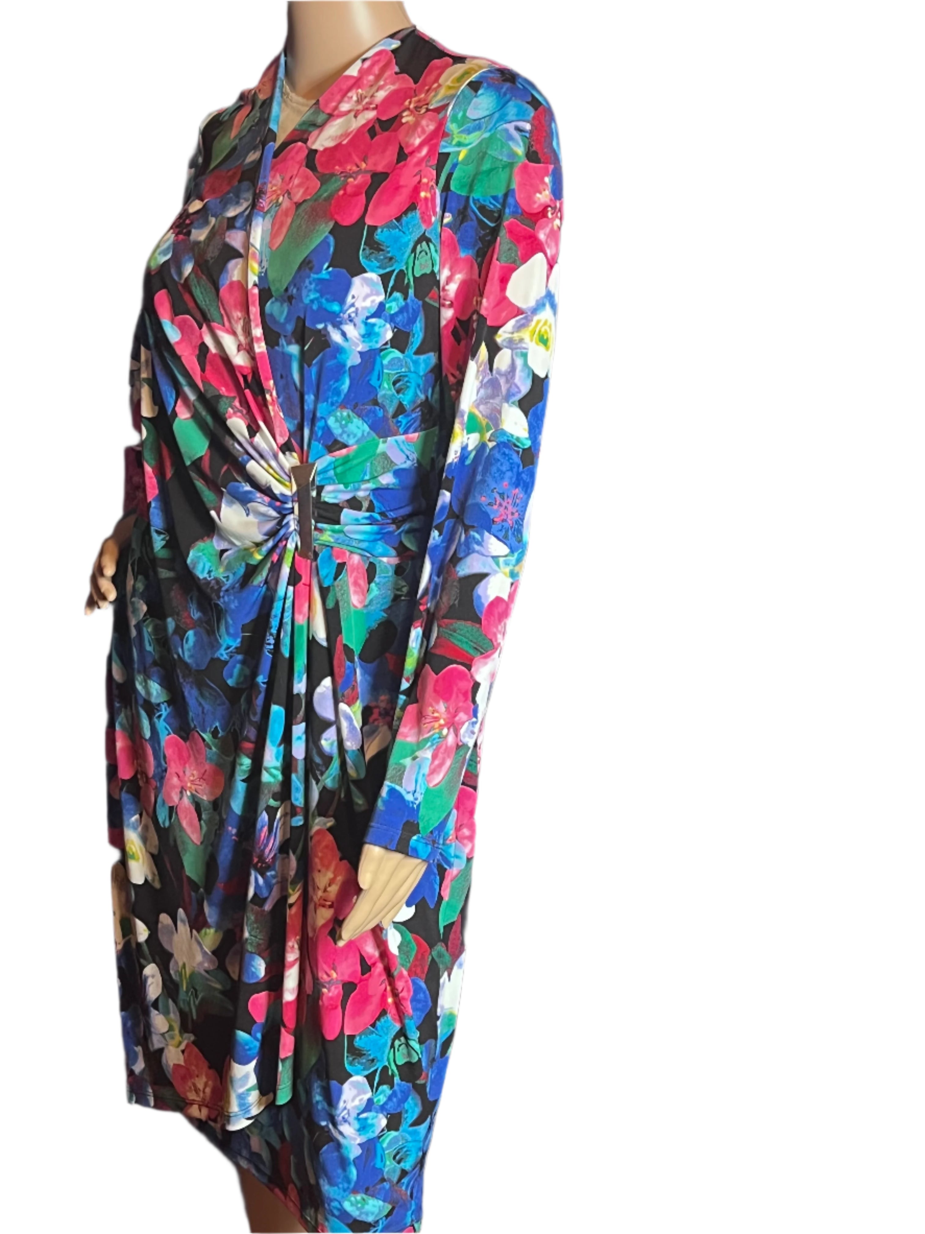 Floral Print Cocktail Dress (size 12)