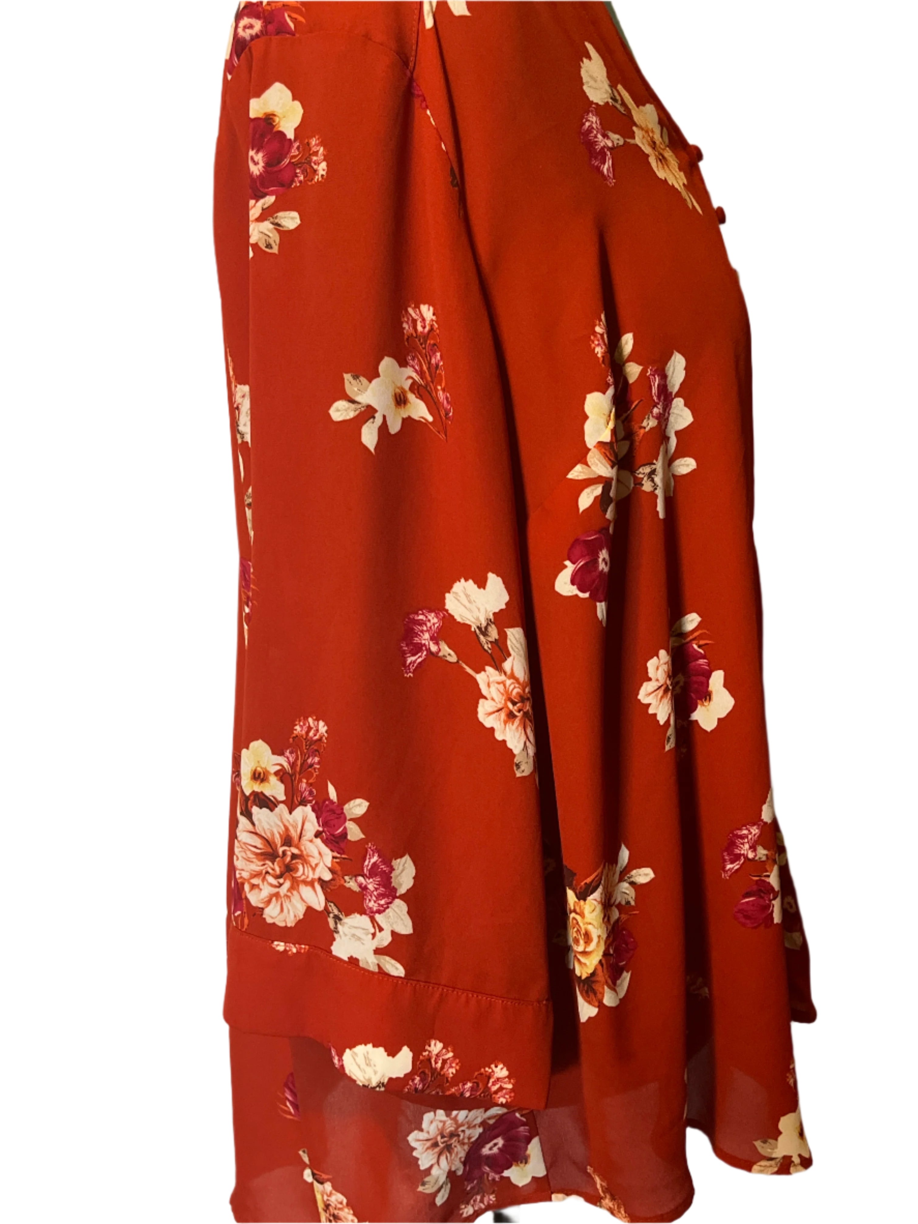 Torrid- Floral Button-Down Blouse (size 3x)