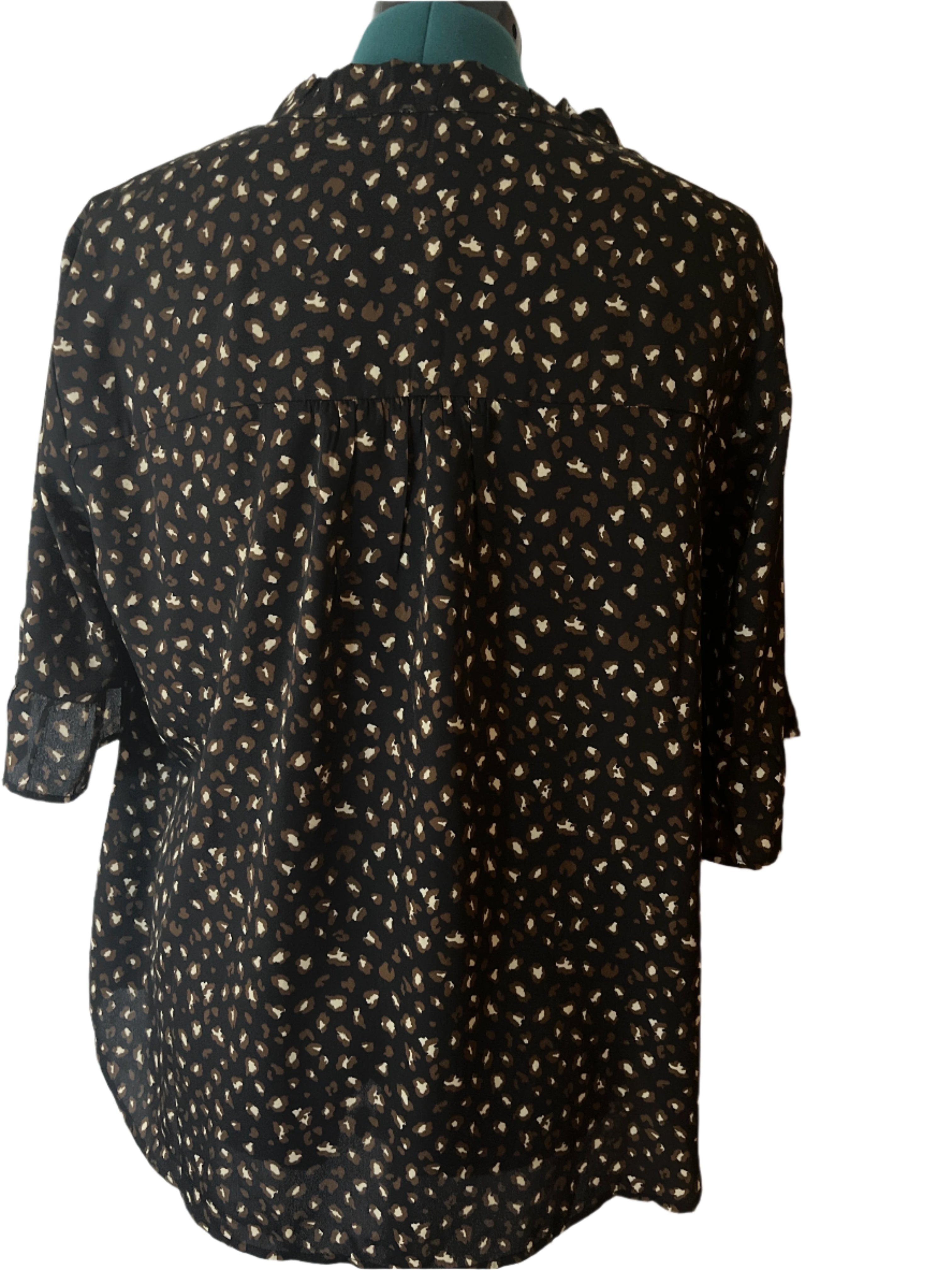 Faith & Joy - Floral-patterned blouse (size 3x)