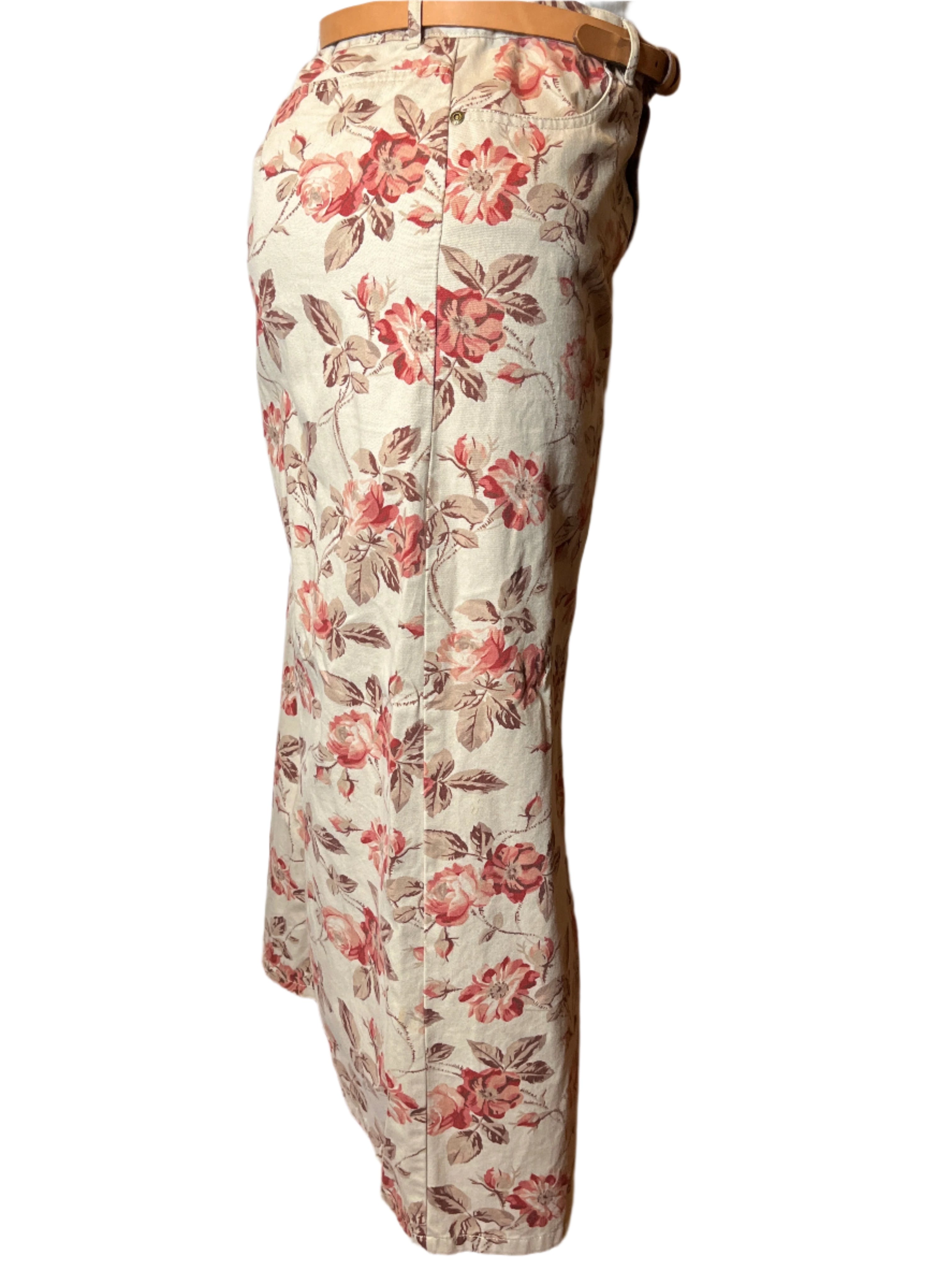 Floral Print Maxi Skirt (size 12)