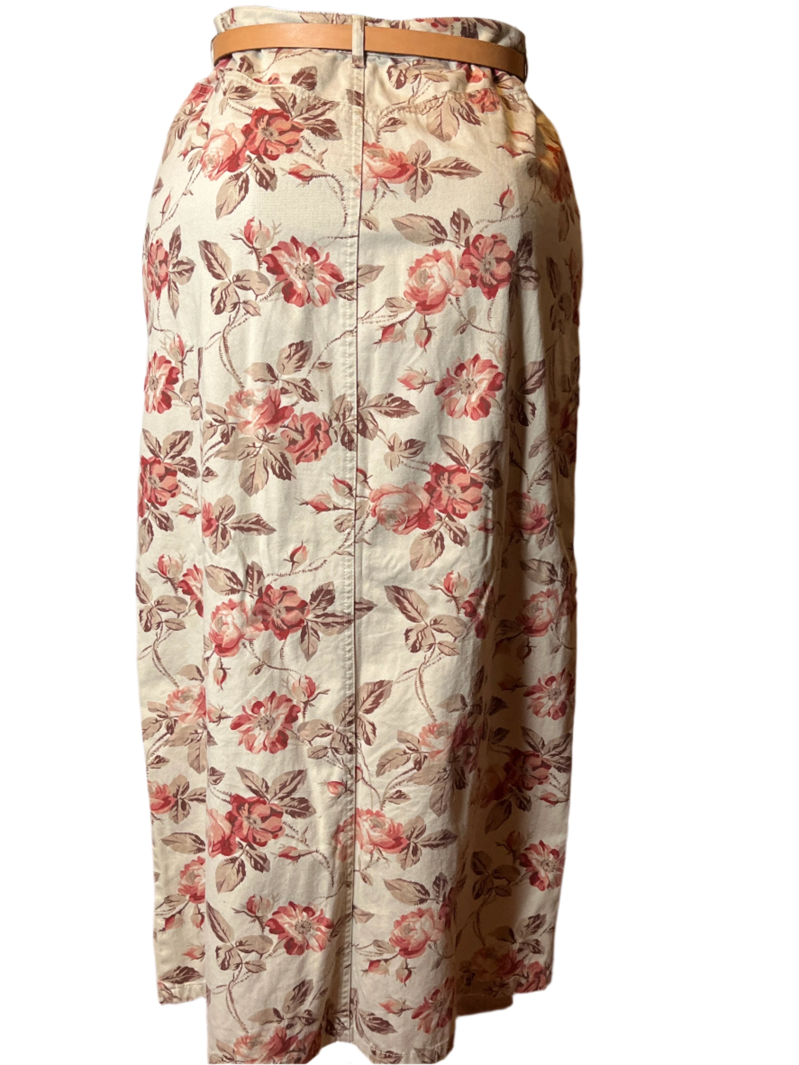 Floral Print Maxi Skirt (size 12)