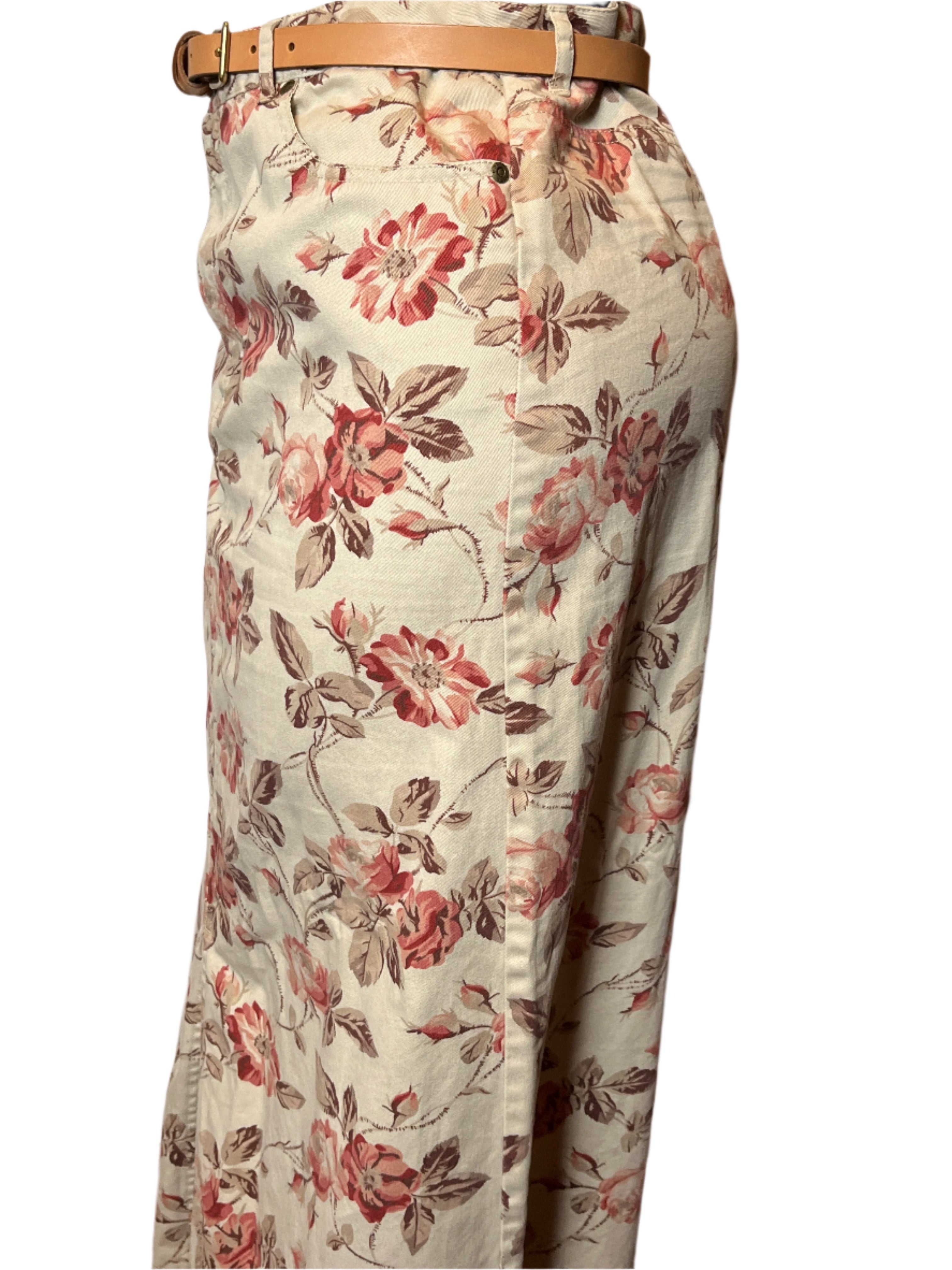 Floral Print Maxi Skirt (size 12)