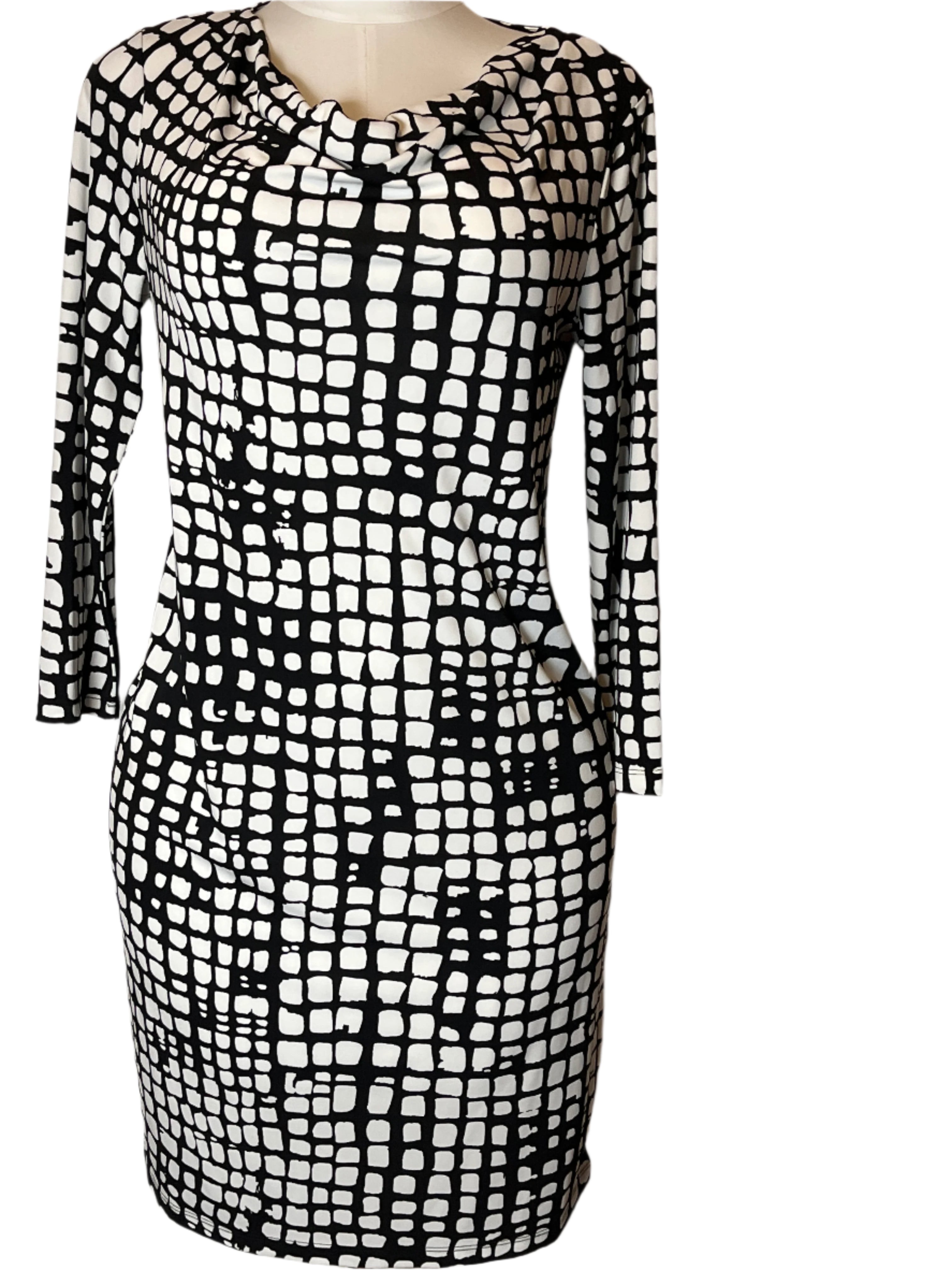 Bold & Classic: Jones New York Checkered Dress - Size L