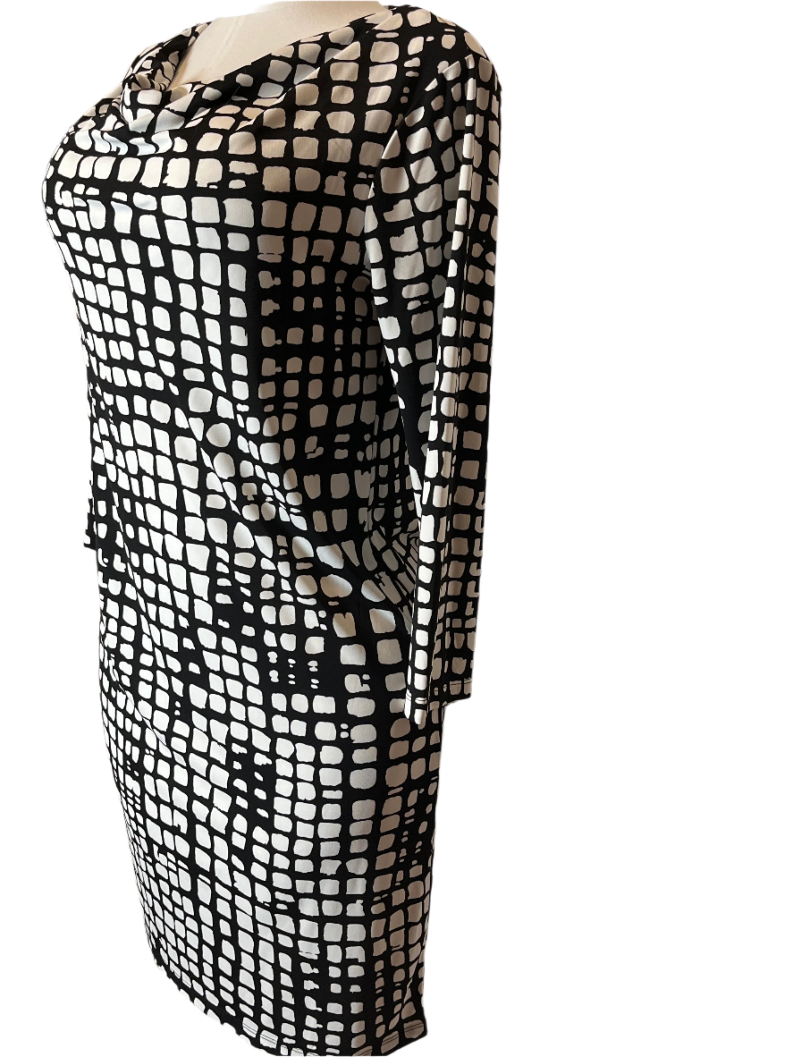 Bold & Classic: Jones New York Checkered Dress - Size L