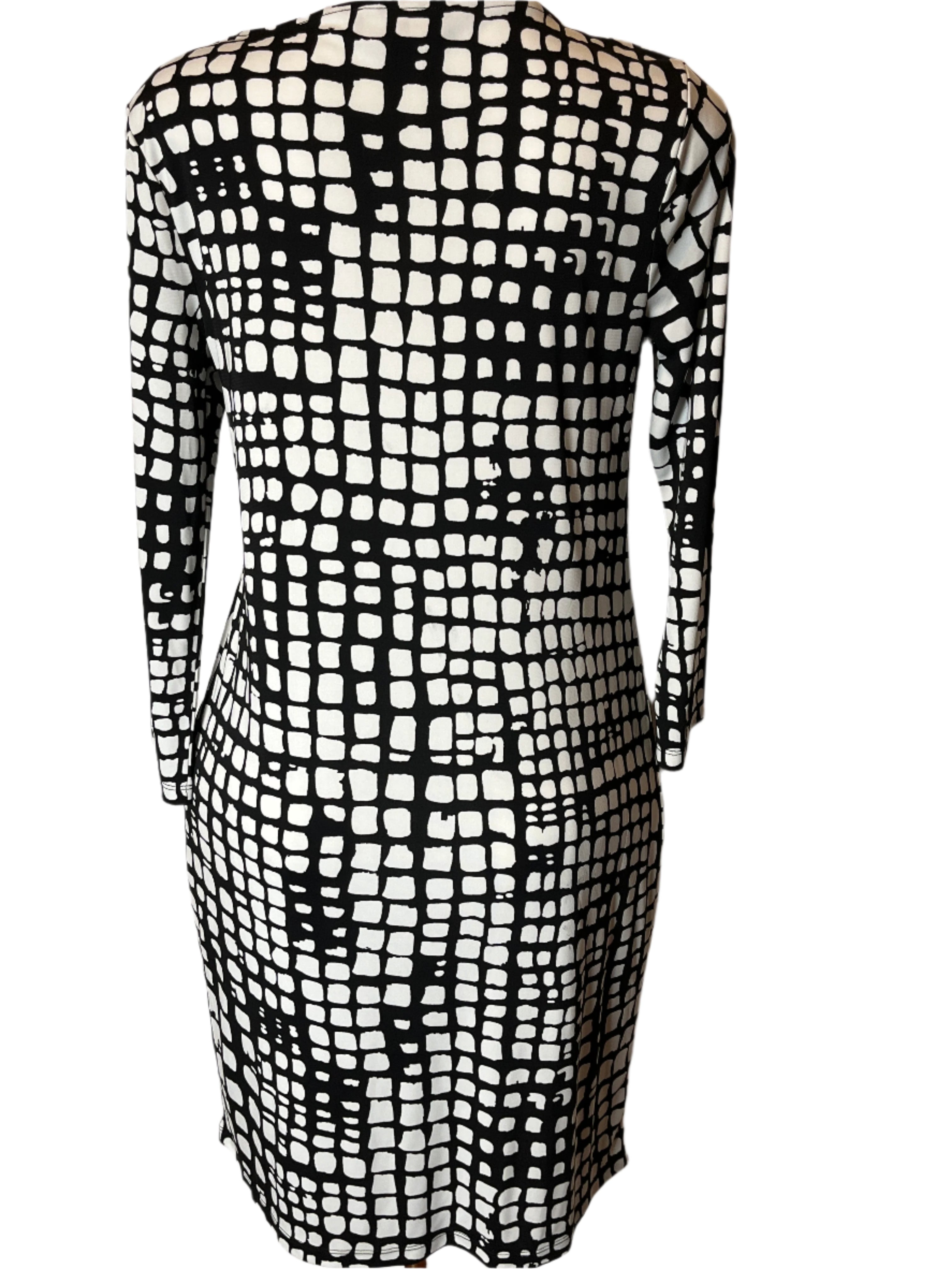 Bold & Classic: Jones New York Checkered Dress - Size L