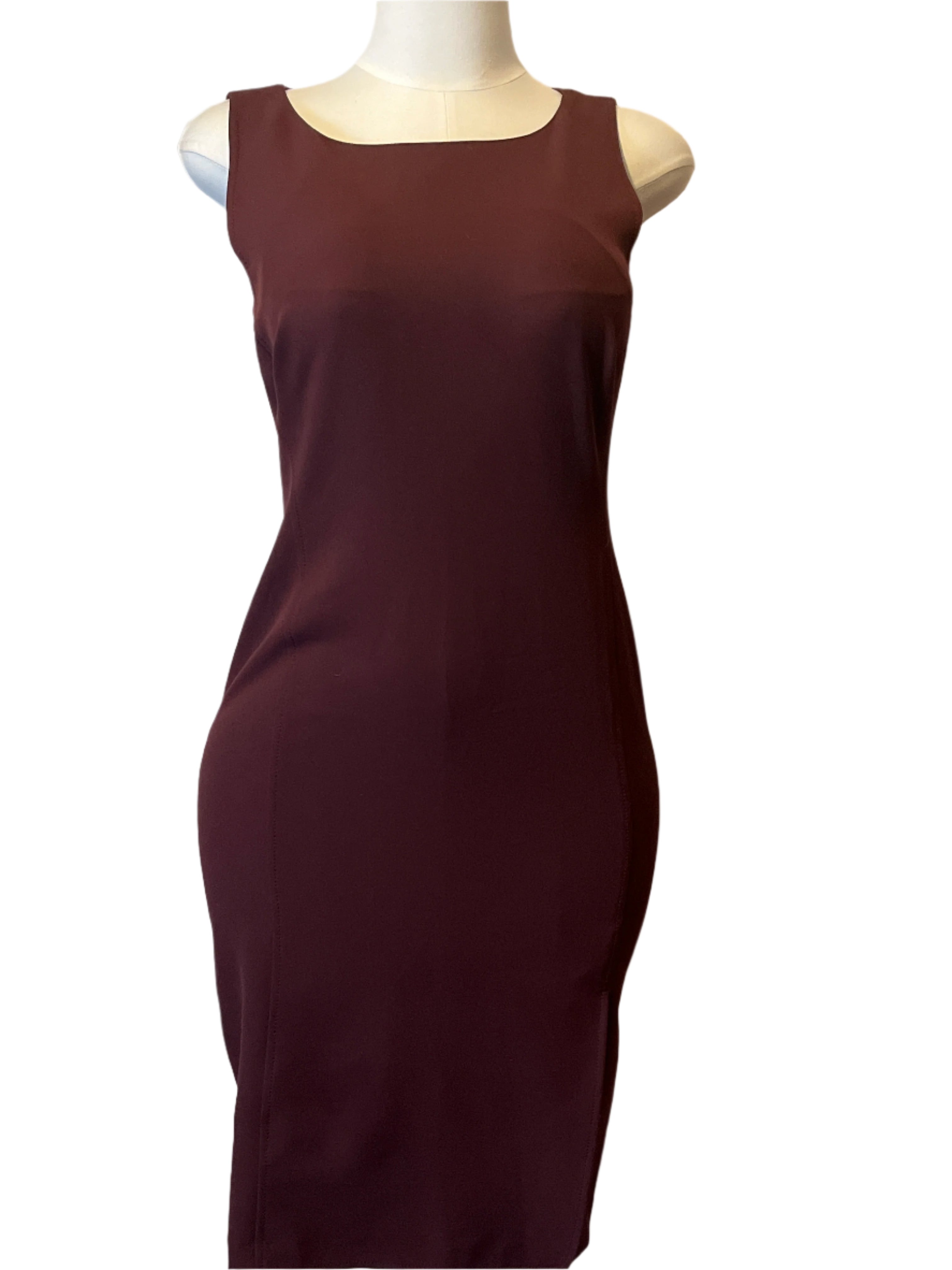 Sold-New With Tag- Sleeveless Burgundy Dress (size 6)