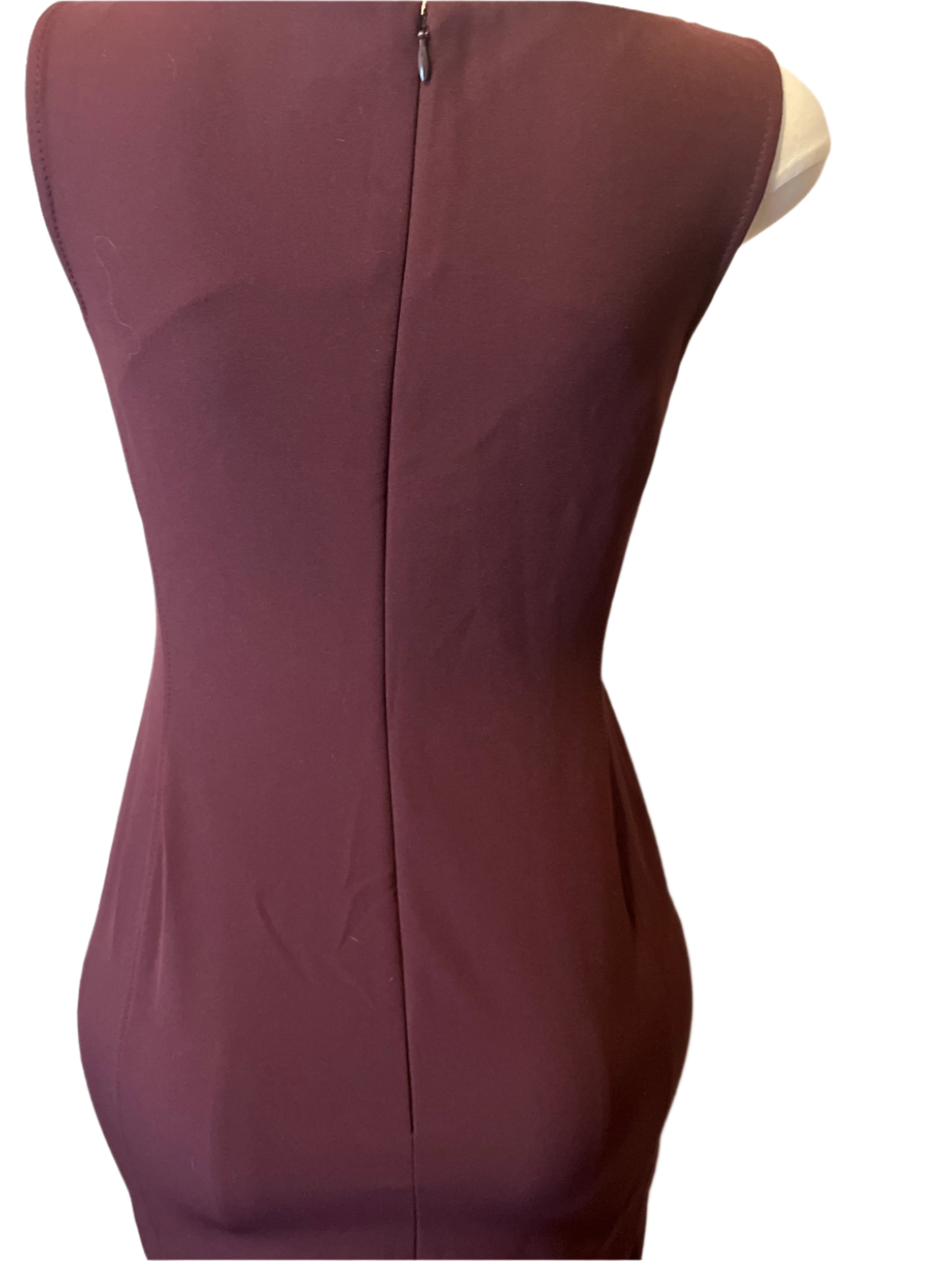 Sold-New With Tag- Sleeveless Burgundy Dress (size 6)