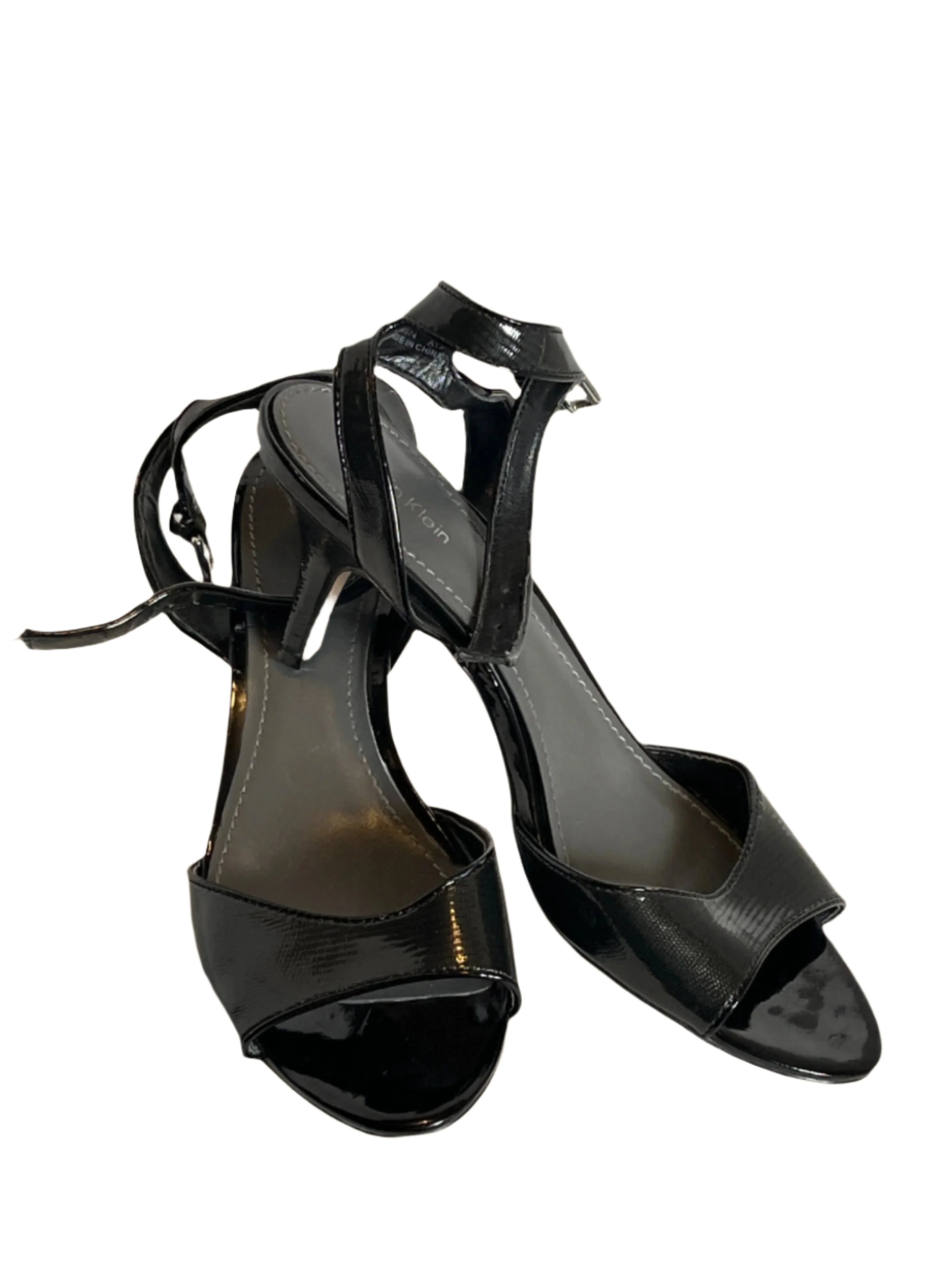 Black Open Toe Sandals (size 9.5M)