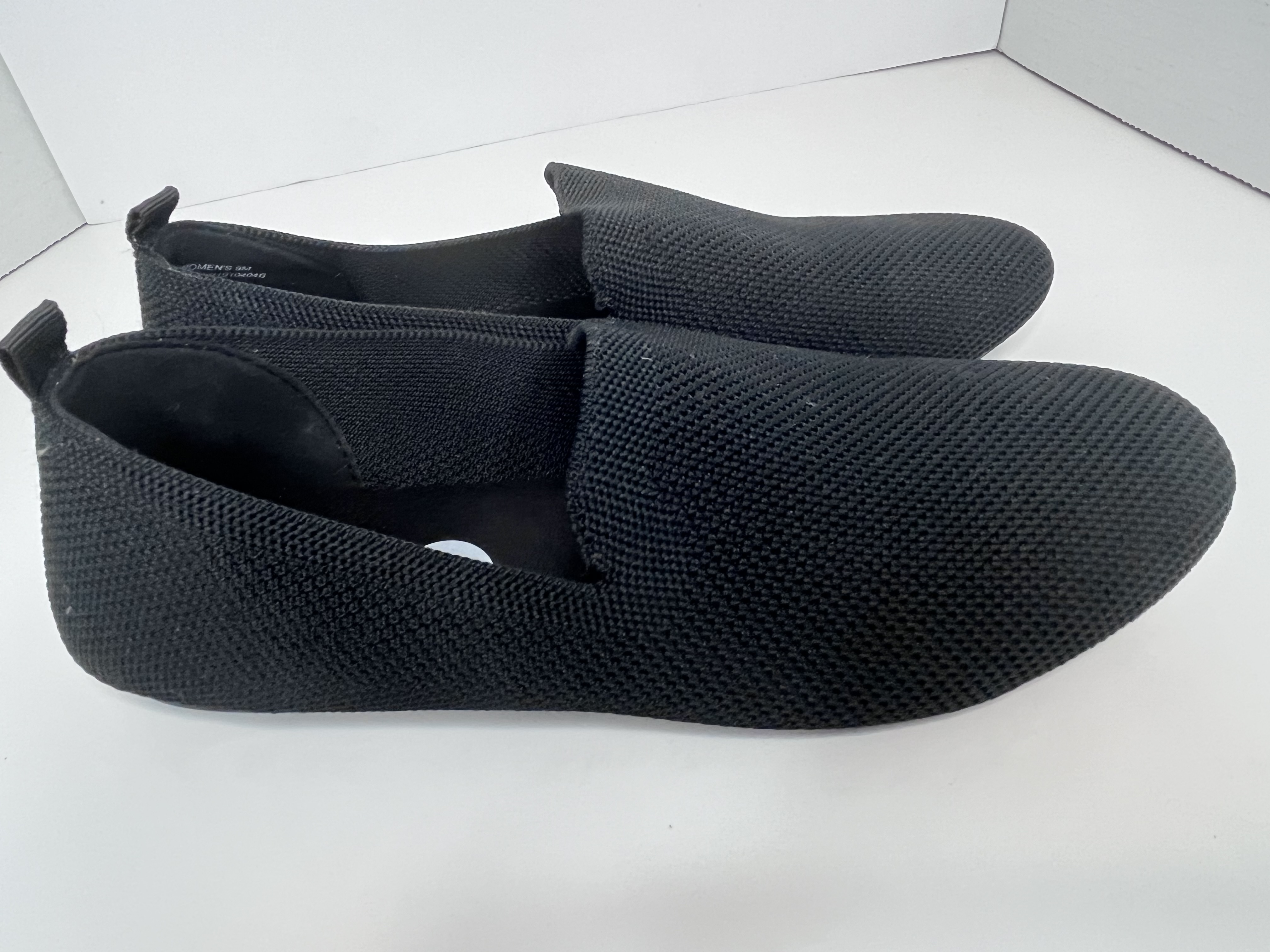 Mia Girl -Black Slip-On Shoes (size 9M)