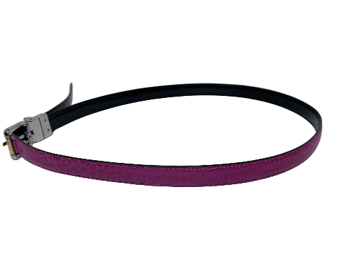 Pink crocodile style Belt
